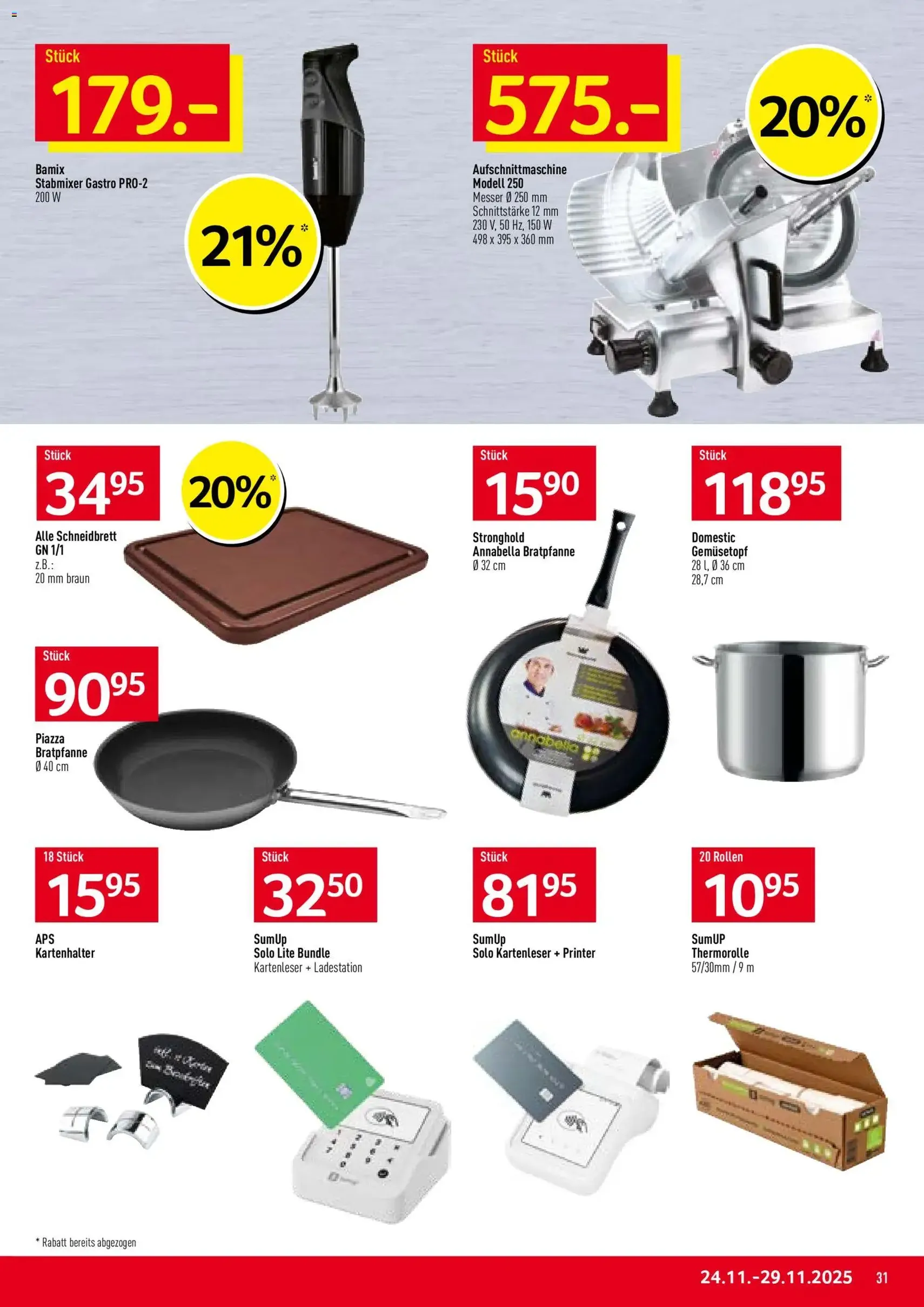 Prodega Aktionen - Gültiger Prospekt ab 24.11.2025, Seite 31 von insgesamt 40