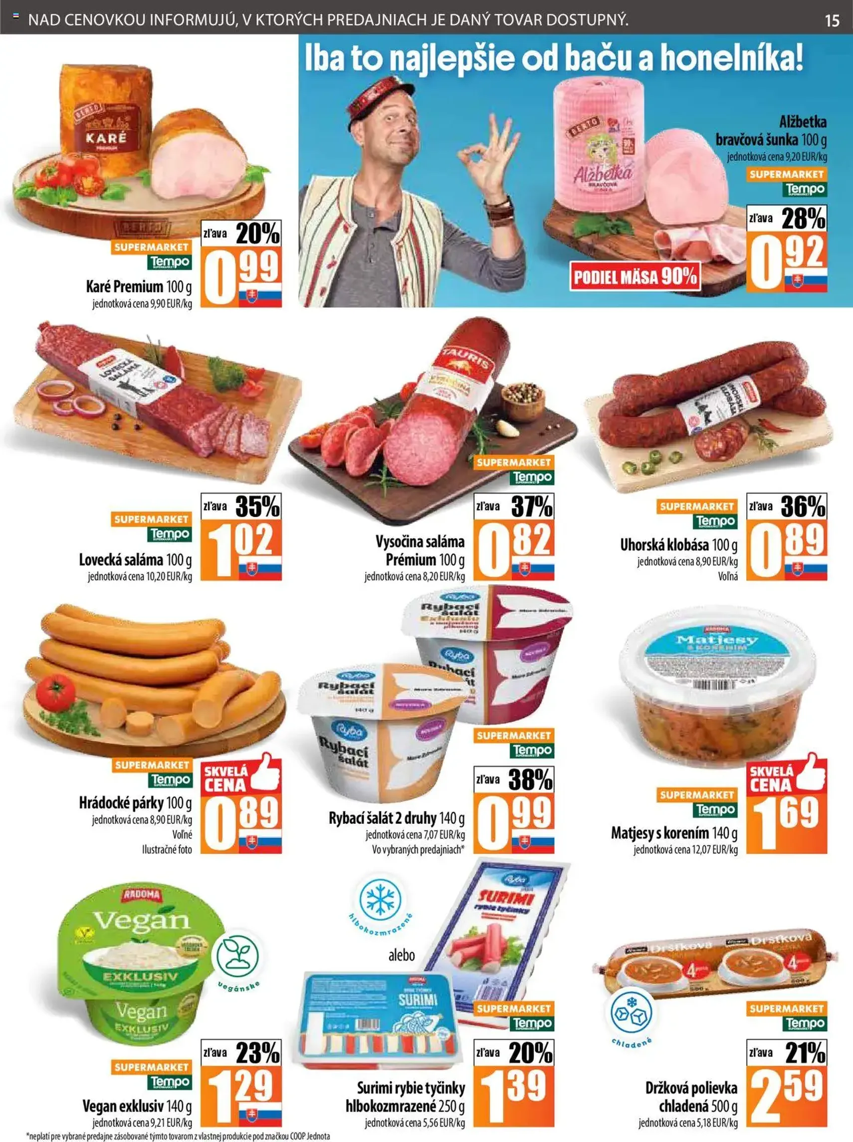 COOP Jednota leták - platný leták od 11.09.2025 strana 15 z 28 COOP Jednota leták - platný leták od 11.09.2025 strana 15 z 28