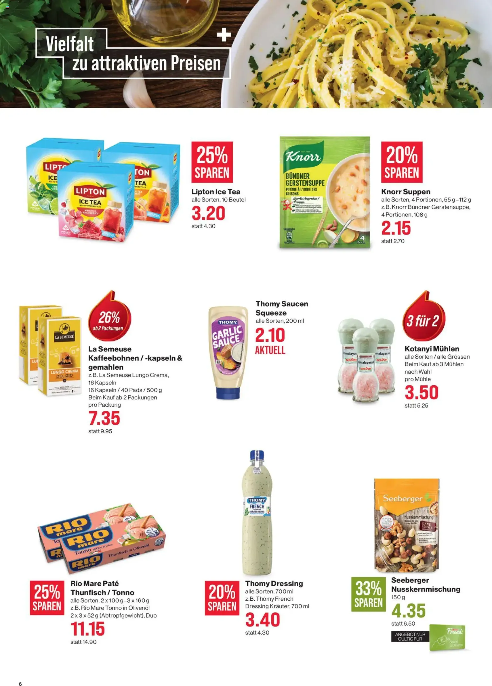 SPAR aktionen - Gültiger Prospekt ab 11.06.2026, Seite 6 von insgesamt 18