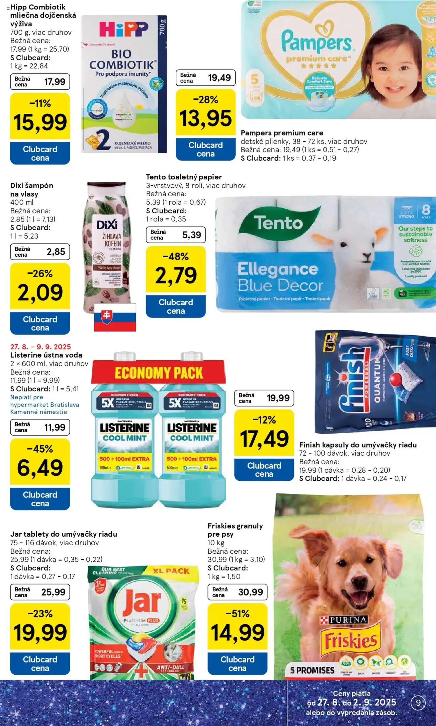 Tesco Hypermarket - leták - platný leták od 27.08.2025 strana 9 z 37