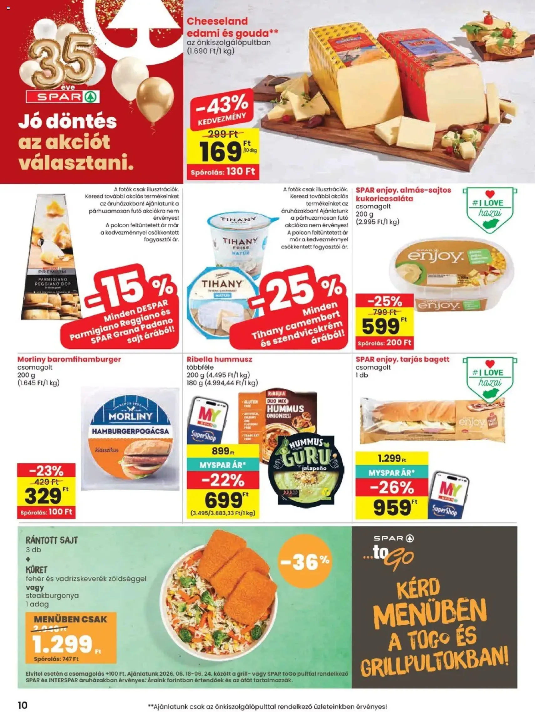 Spar akciós újság - 2026.06.18. érvényes szórólap 10 oldal 20 oldalból