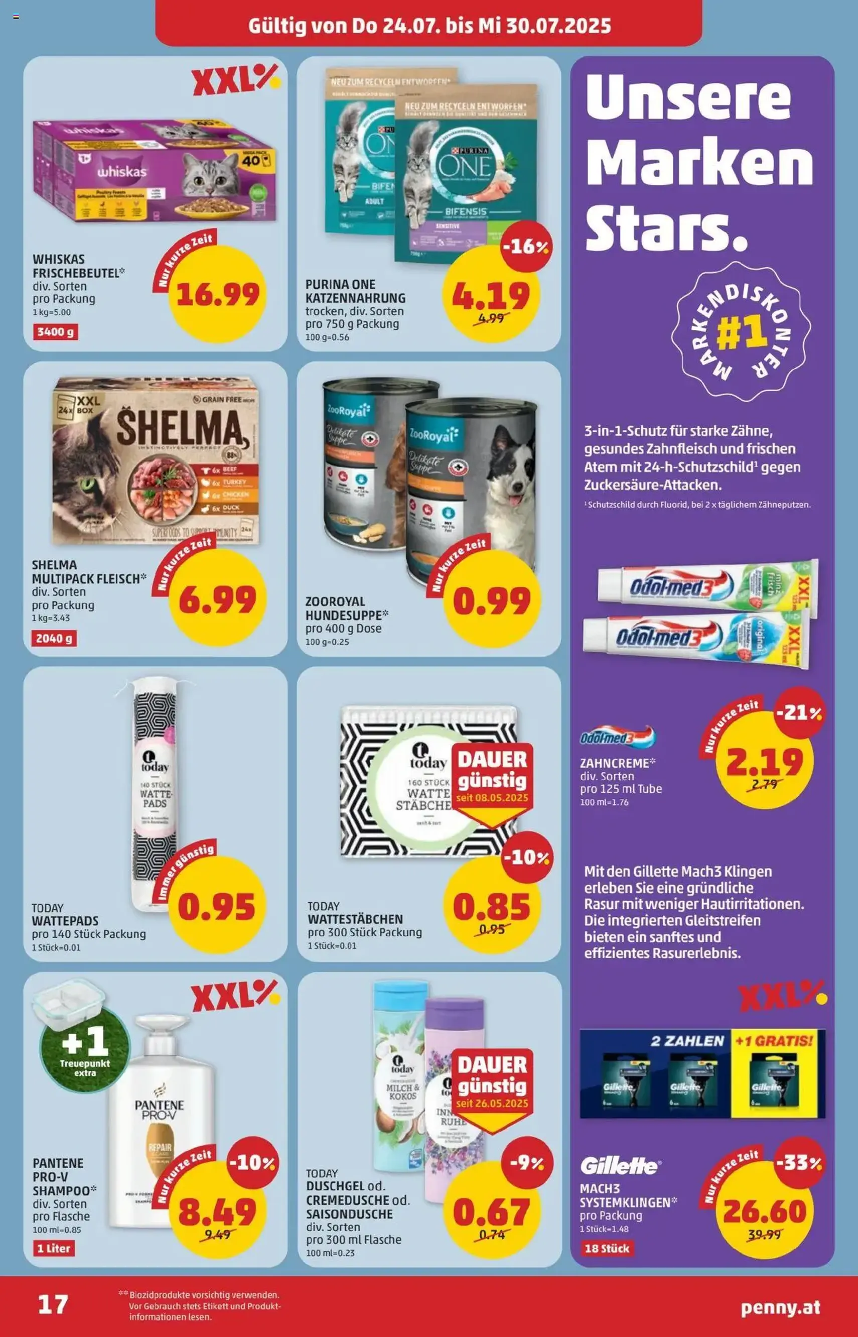 Penny Markt Flugblatt - Gültiger Prospekt ab 24.07.2025, Seite 17 von insgesamt 29
