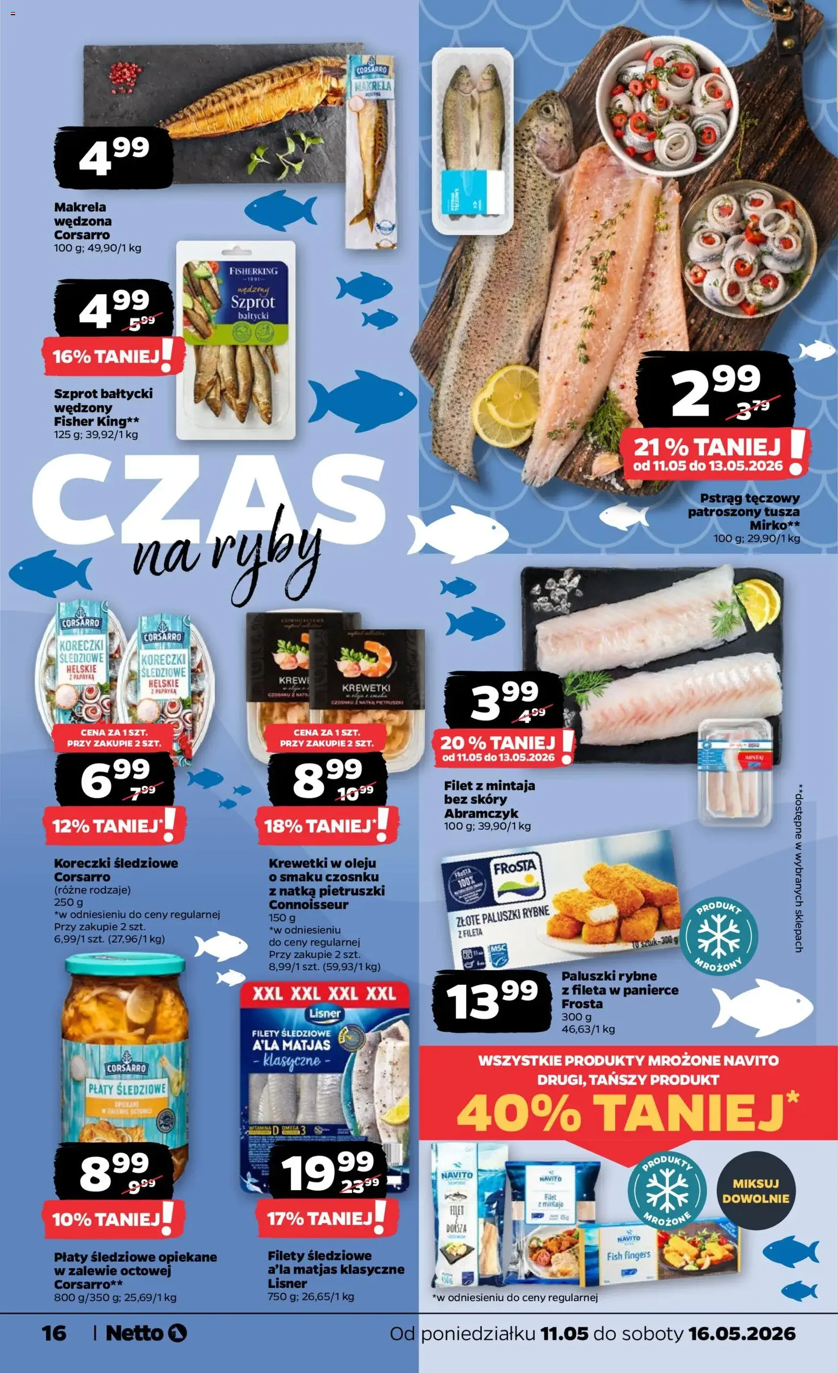 Netto gazetka od poniedziałku spożywcza - ważny gazetka od 11.05.2026 strona 16 z 36