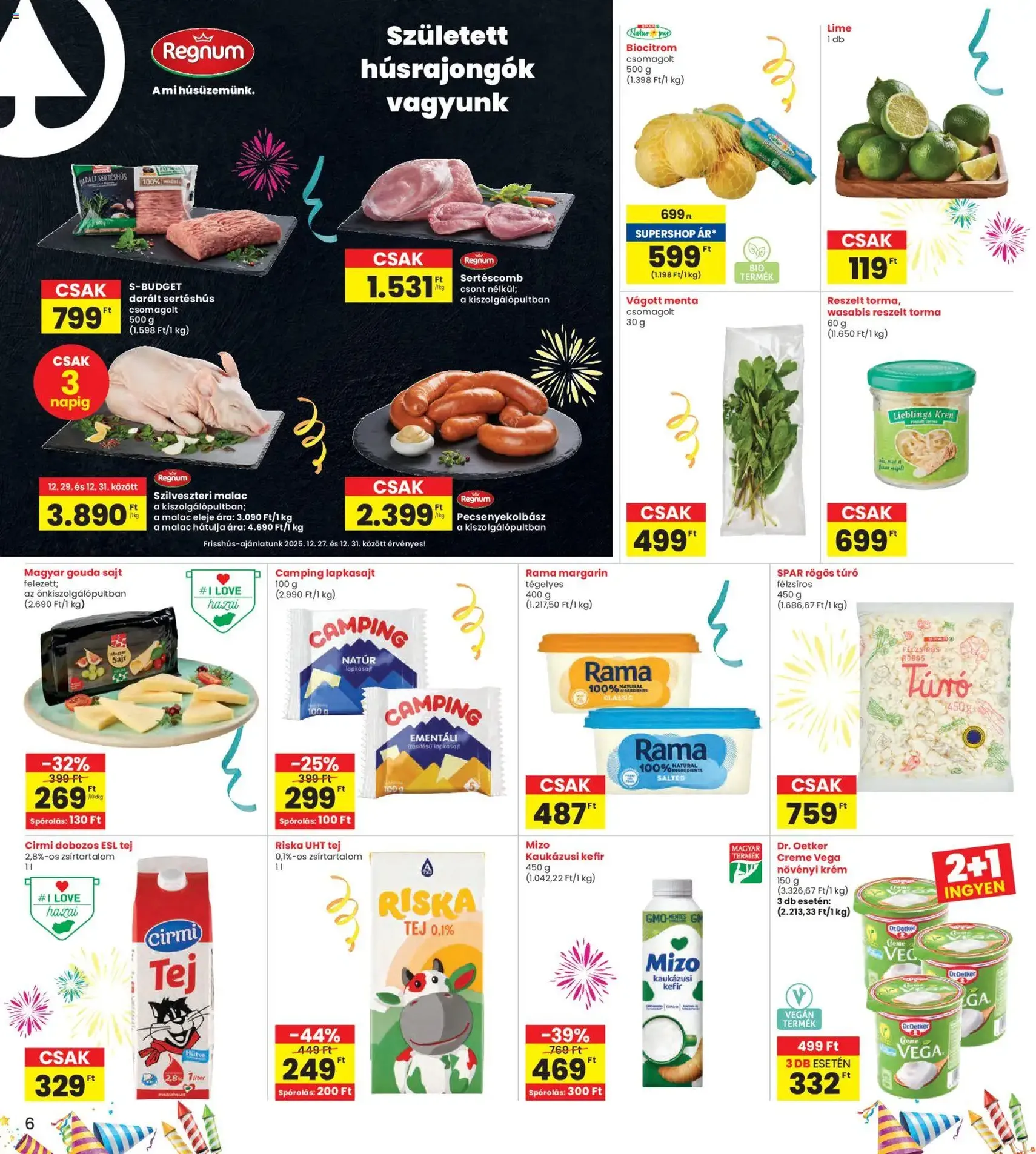 Interspar Akciós újság - 2025.12.23. érvényes szórólap 6 oldal 12 oldalból