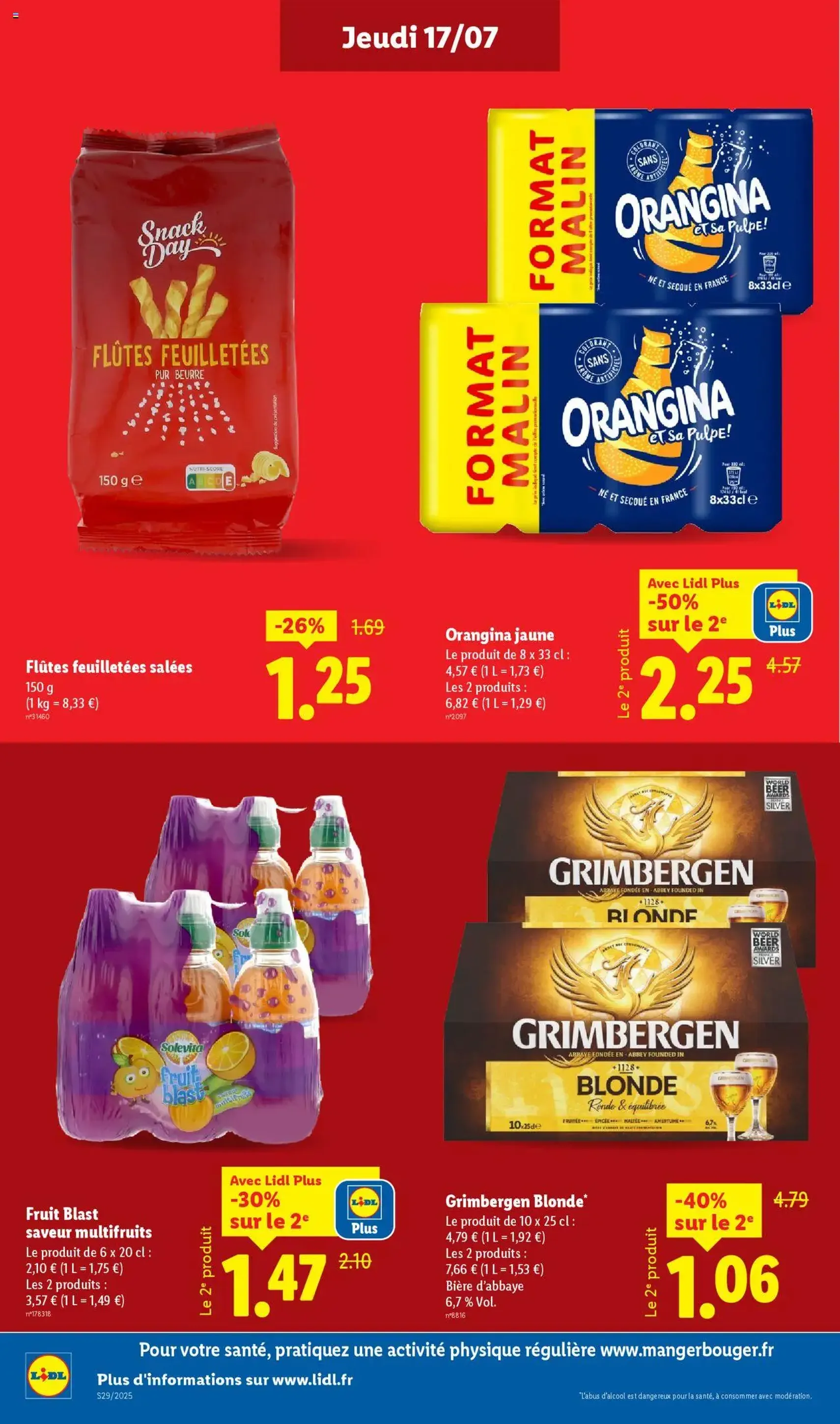 LIDL catalogue semaine 28 - brochure valable à partir du 17/07/2025, page 14 sur 82 LIDL catalogue semaine 28 - brochure valable à partir du 17/07/2025, page 14 sur 82