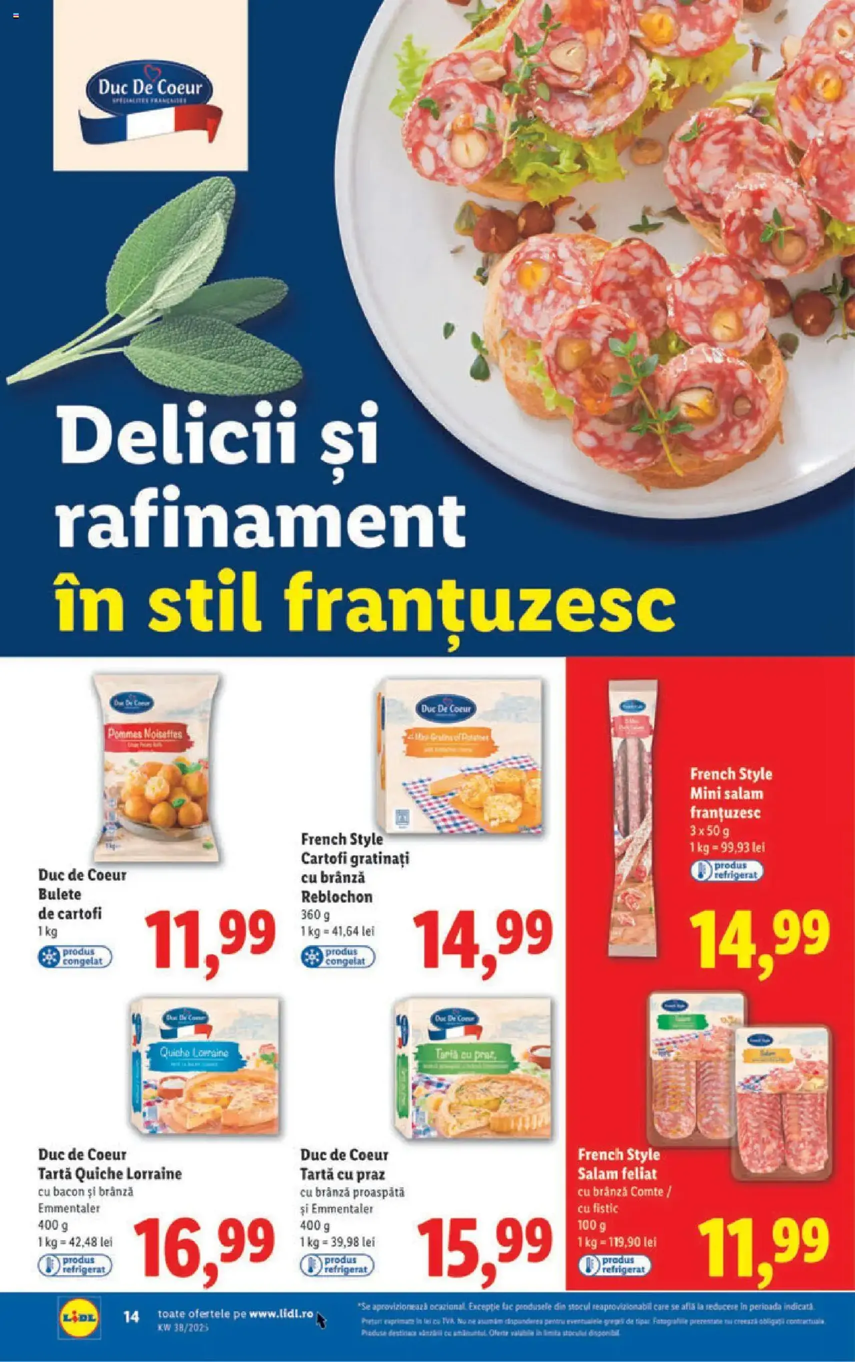 Catalog Lidl - cataloage valabile începând cu 15.09.2025 pagina 14 din 40 Catalog Lidl - cataloage valabile începând cu 15.09.2025 pagina 14 din 40