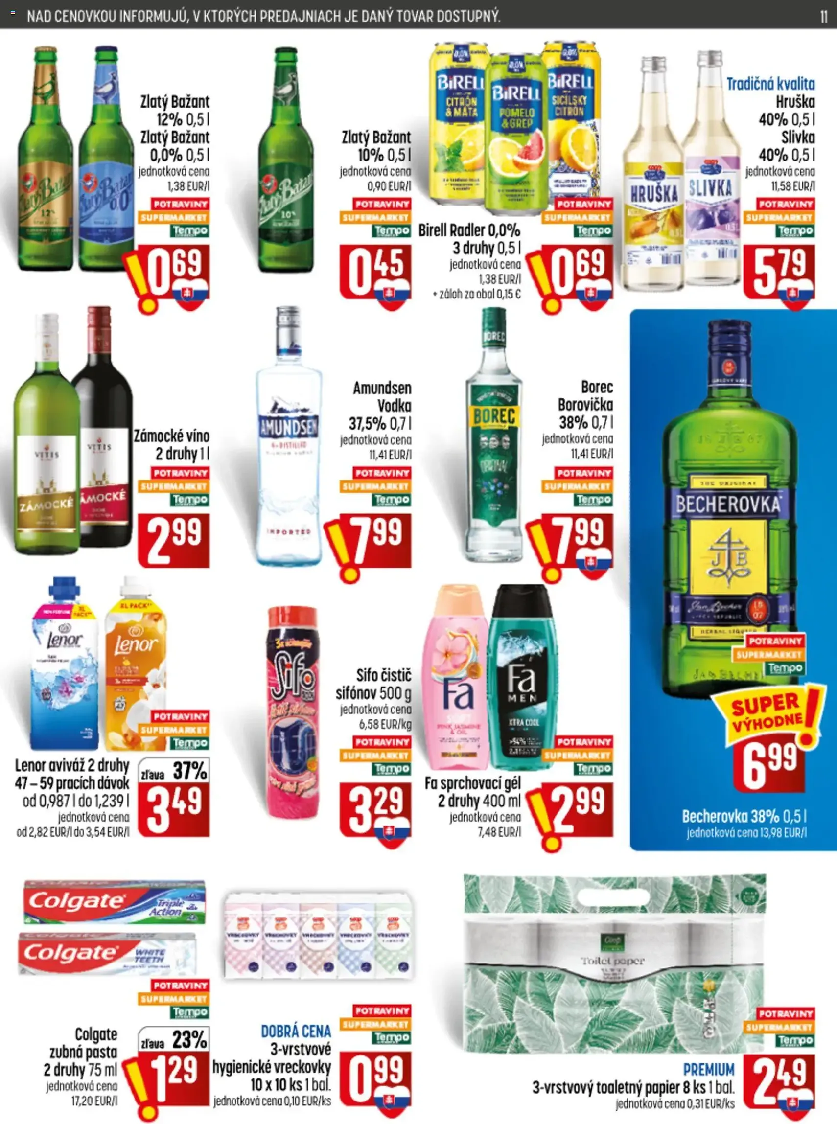 COOP Jednota leták - platný leták od 24.09.2026 strana 11 z 28