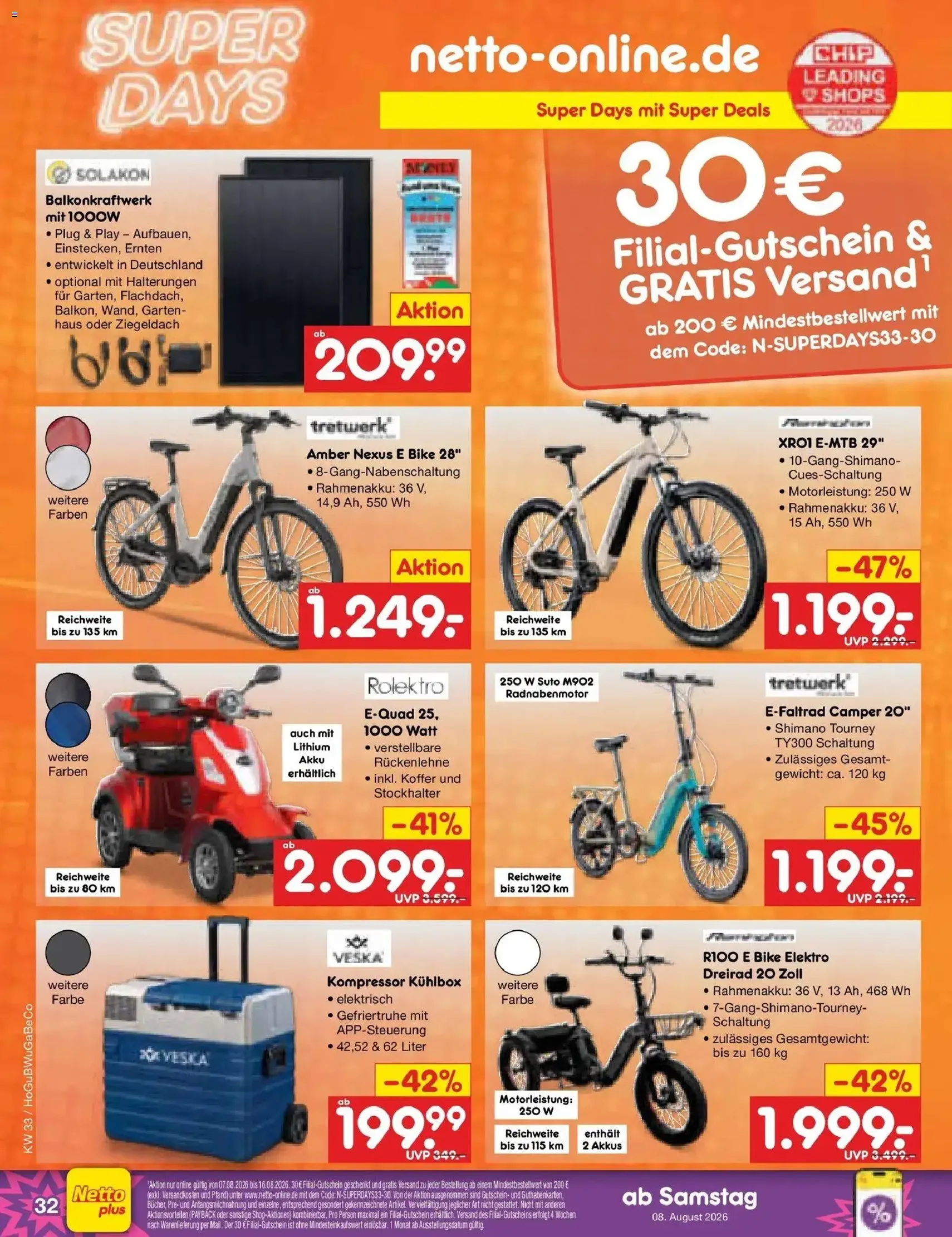Netto Marken-Discount Prospekt - Gültiger Prospekt ab 10.08.2026, Seite 46 von insgesamt 63