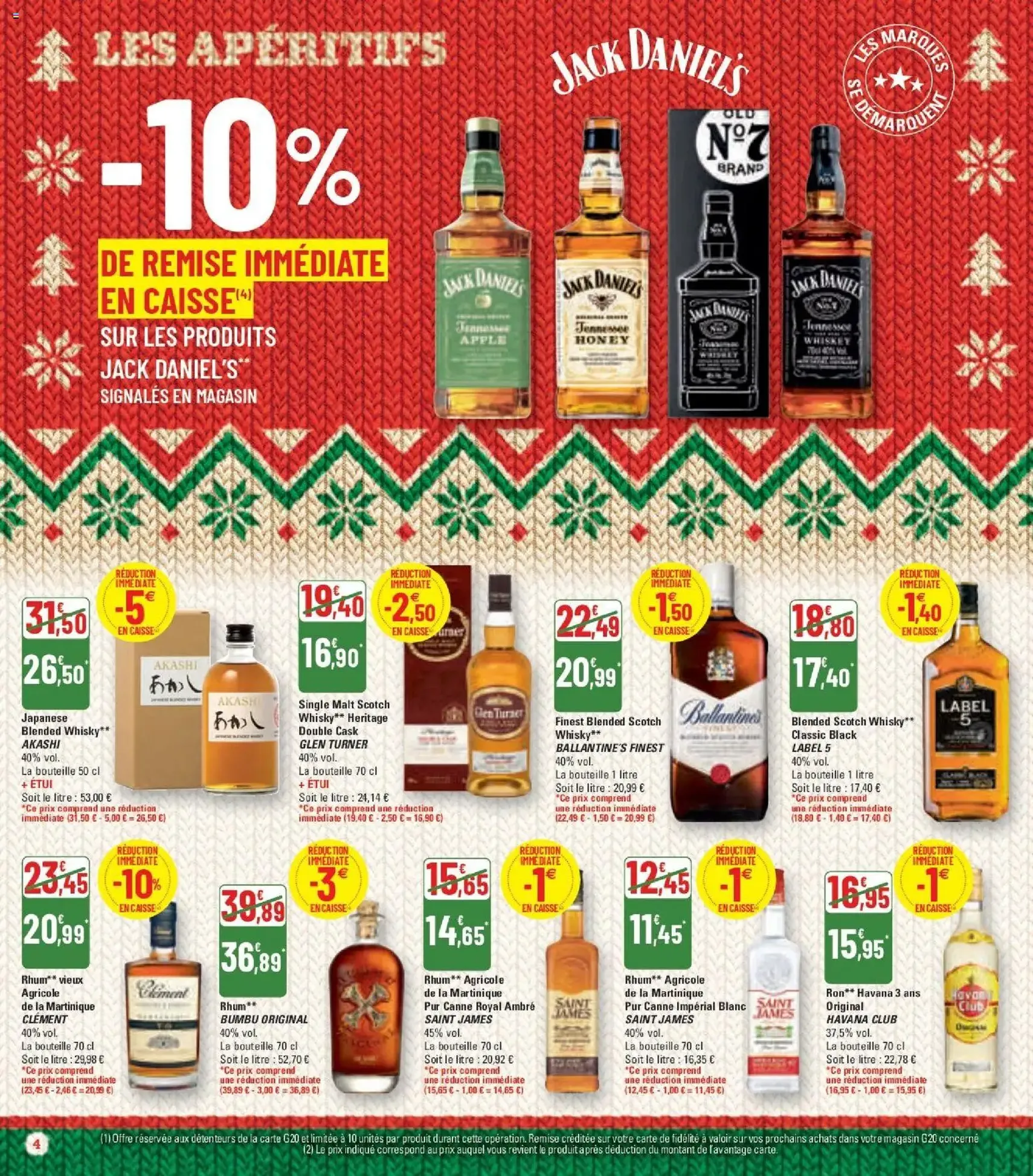 G20 Supermarchés catalogue - brochure valable à partir du 17/12/2025, page 4 sur 37