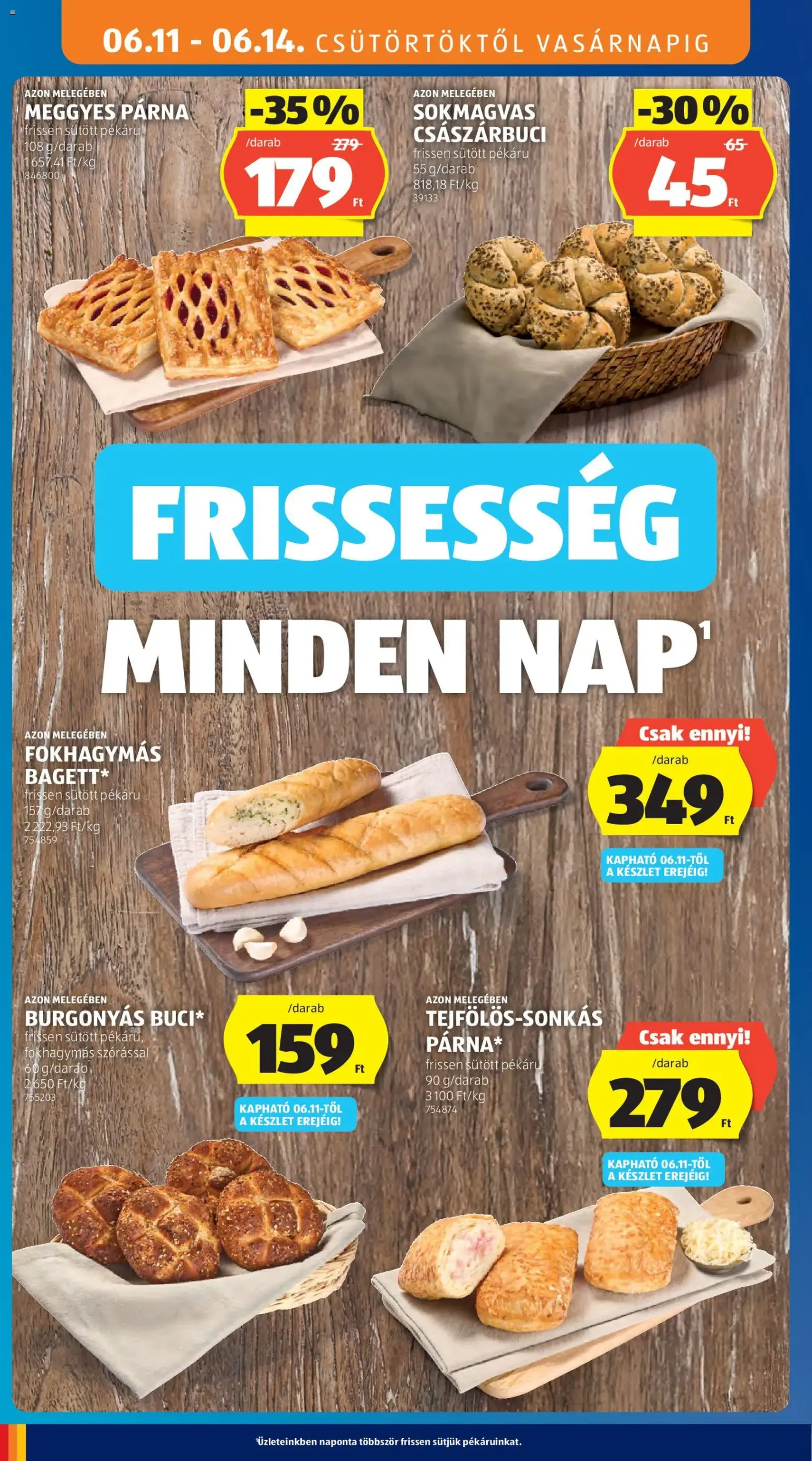 Aldi akciós újság - 2026.06.11. érvényes szórólap 12 oldal 61 oldalból