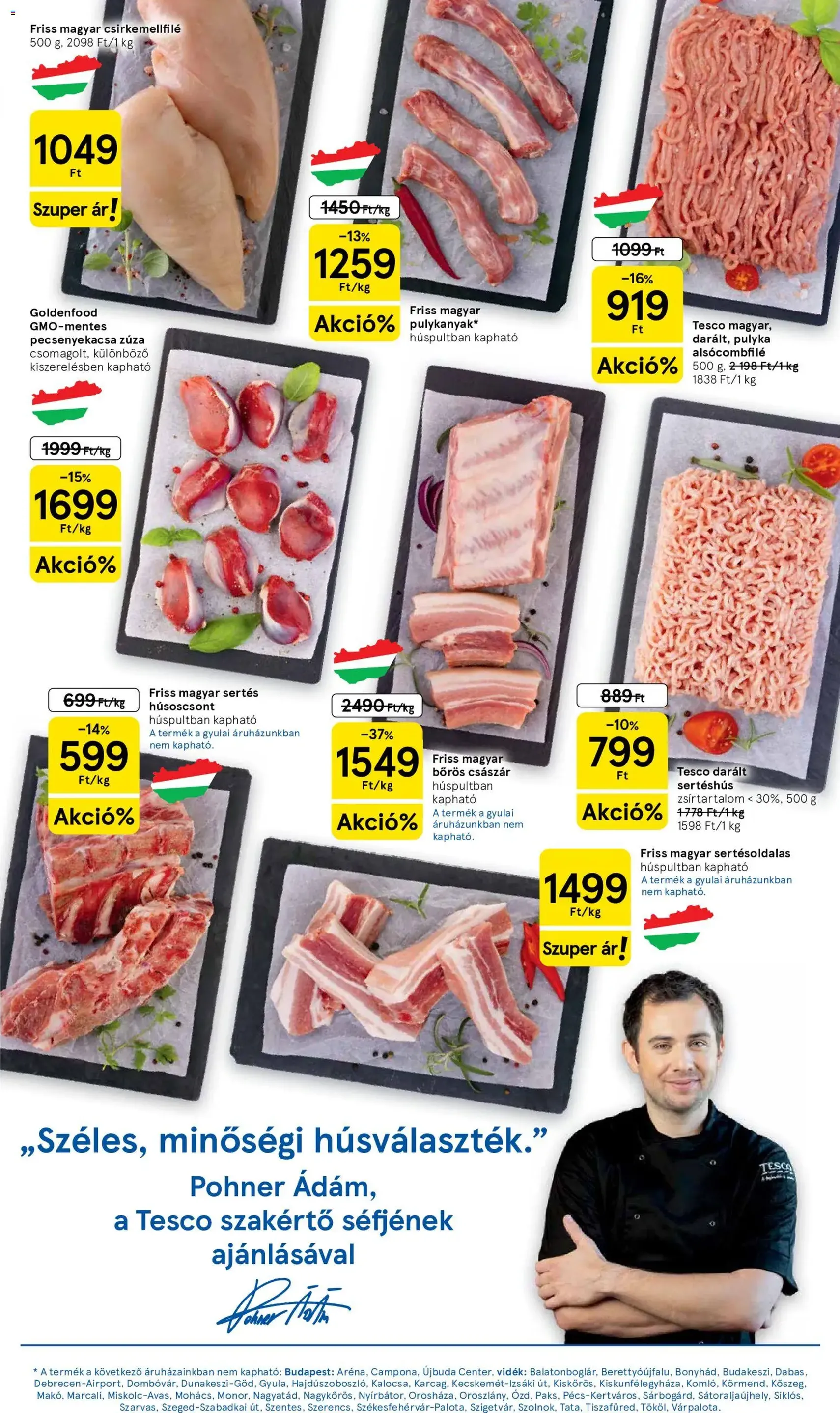 Tesco aktuális akciós újság - 2026.07.30. érvényes szórólap 3 oldal 32 oldalból