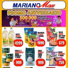 Vista previa del folleto Mariano Max - Catálogo válido desde 30/09/2025