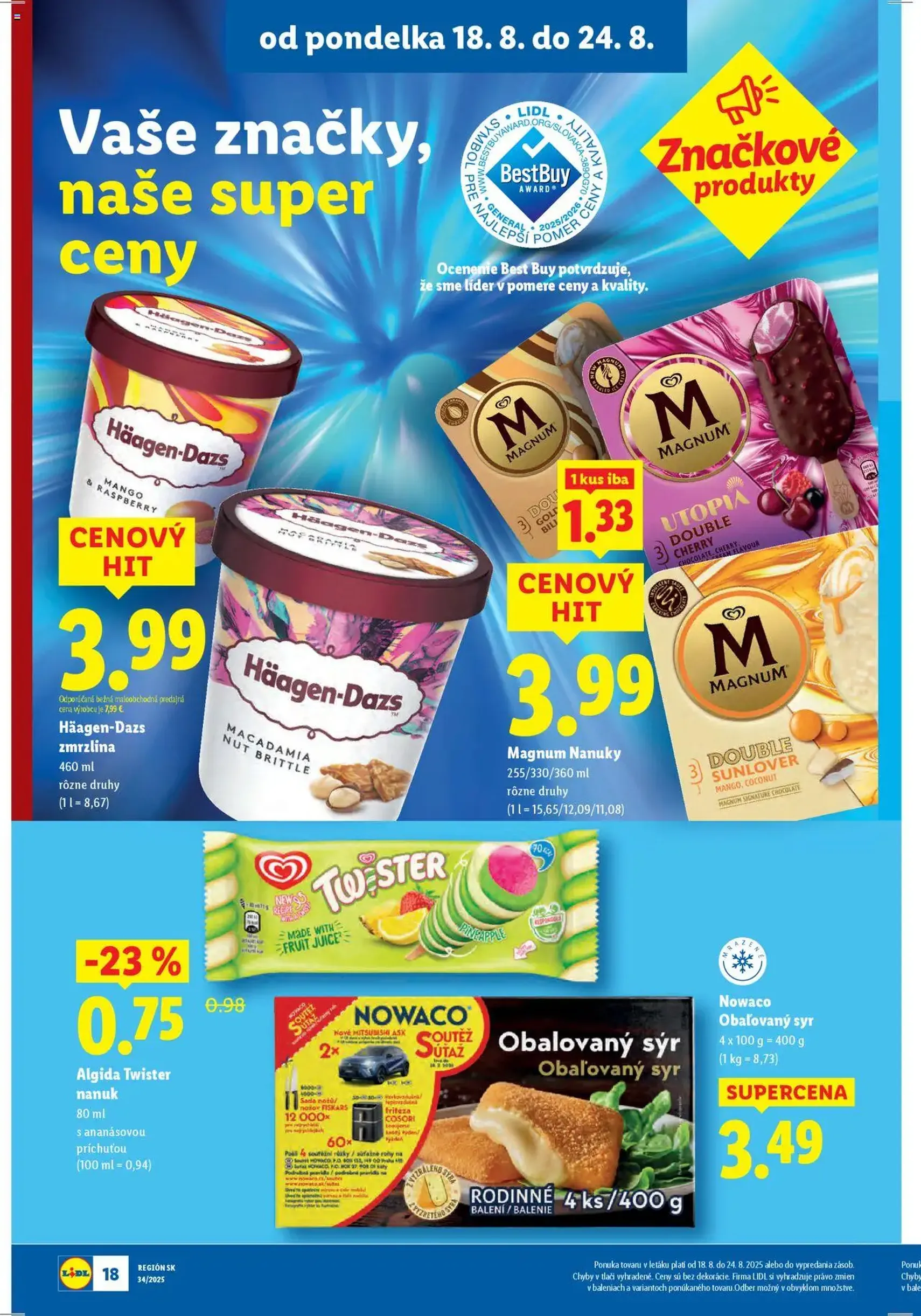 Lidl leták - platný leták od 18.08.2025 strana 18 z 97 Lidl leták - platný leták od 18.08.2025 strana 18 z 97