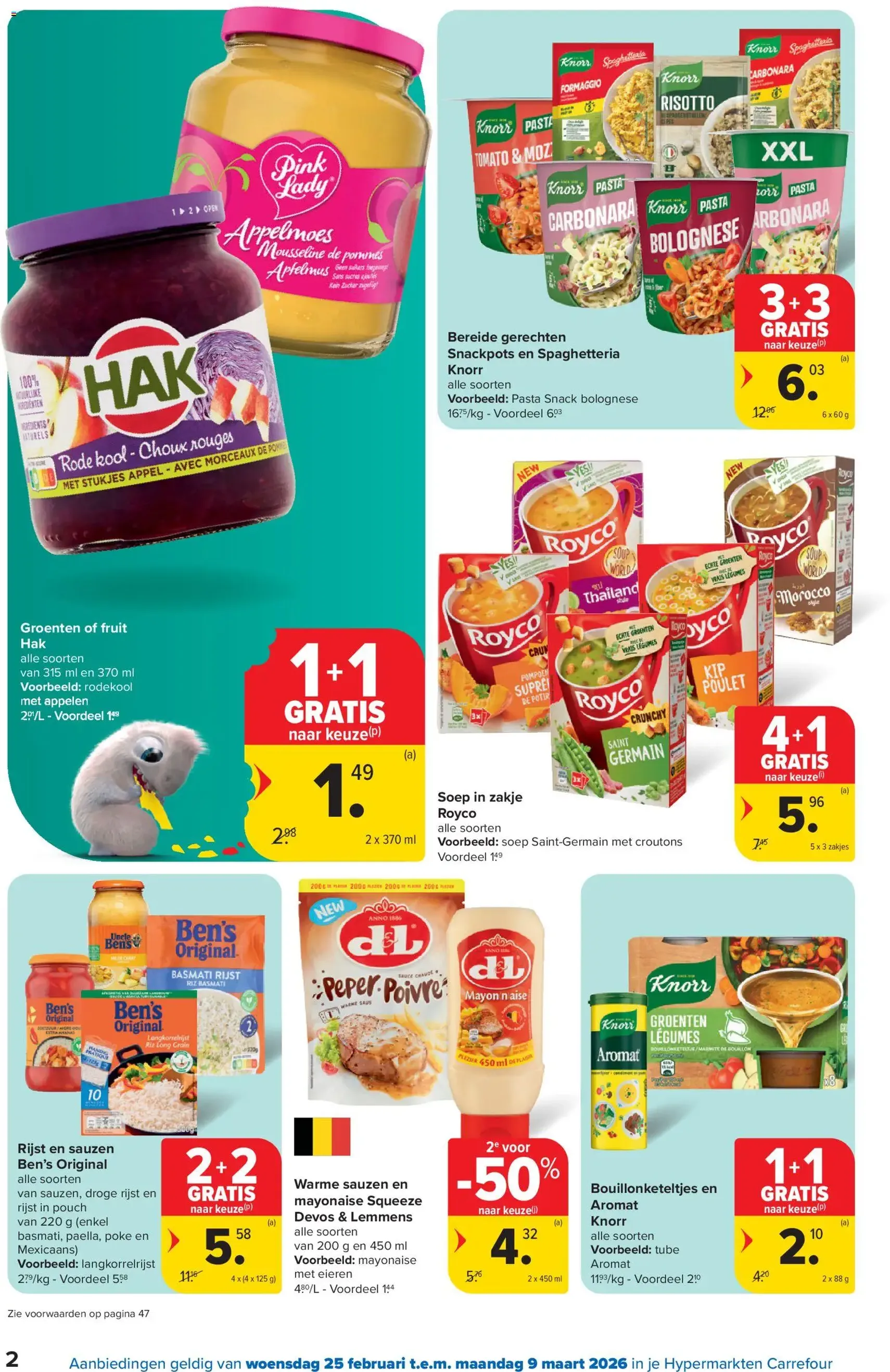 Carrefour folder week 9 - geldige folder vanaf 25/02/2026 pagina 2 van 48