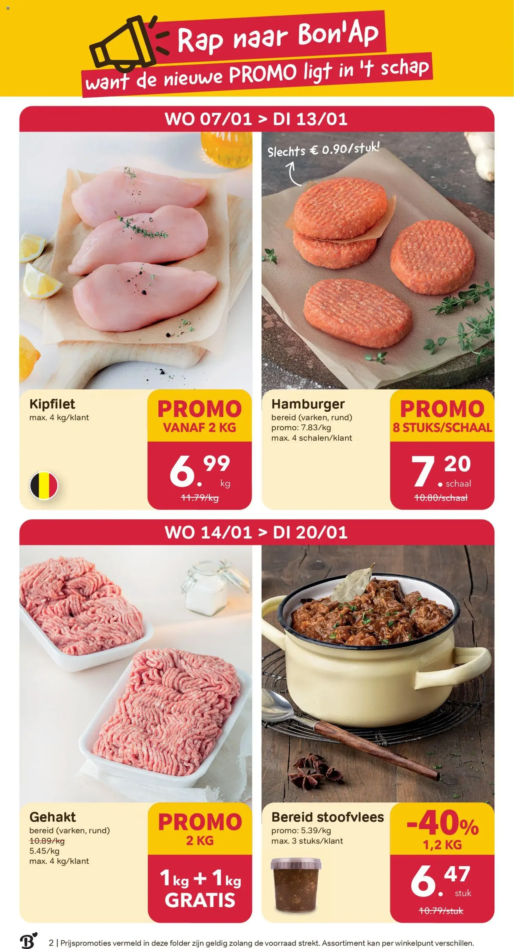 Bon Ap folder / publicité - geldige folder vanaf 07/01/2026 pagina 2 van 12