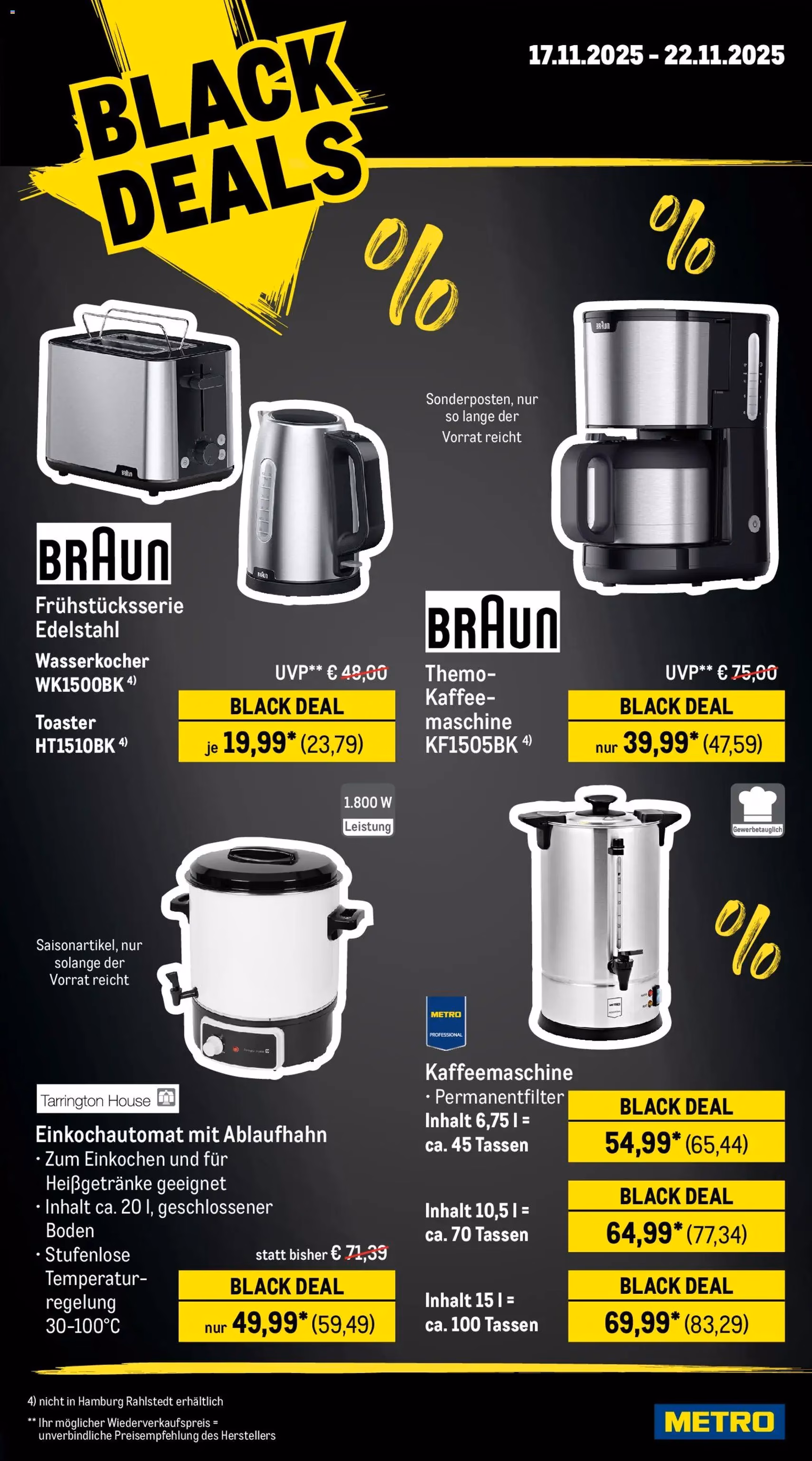 Metro - Black Friday - Gültiger Prospekt ab 17.11.2025, Seite 21 von insgesamt 26