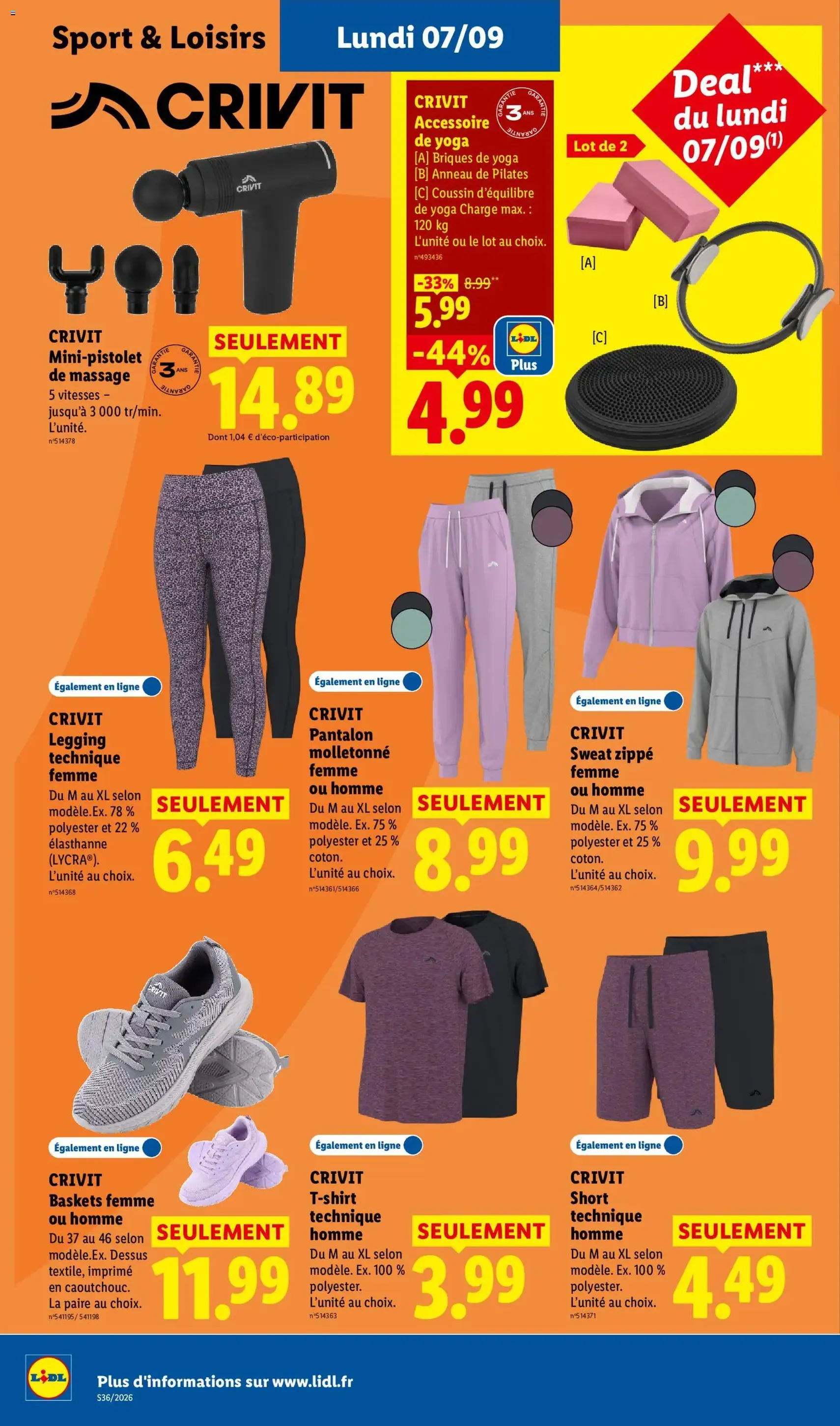 LIDL catalogue - brochure valable à partir du 03/09/2026, page 56 sur 61