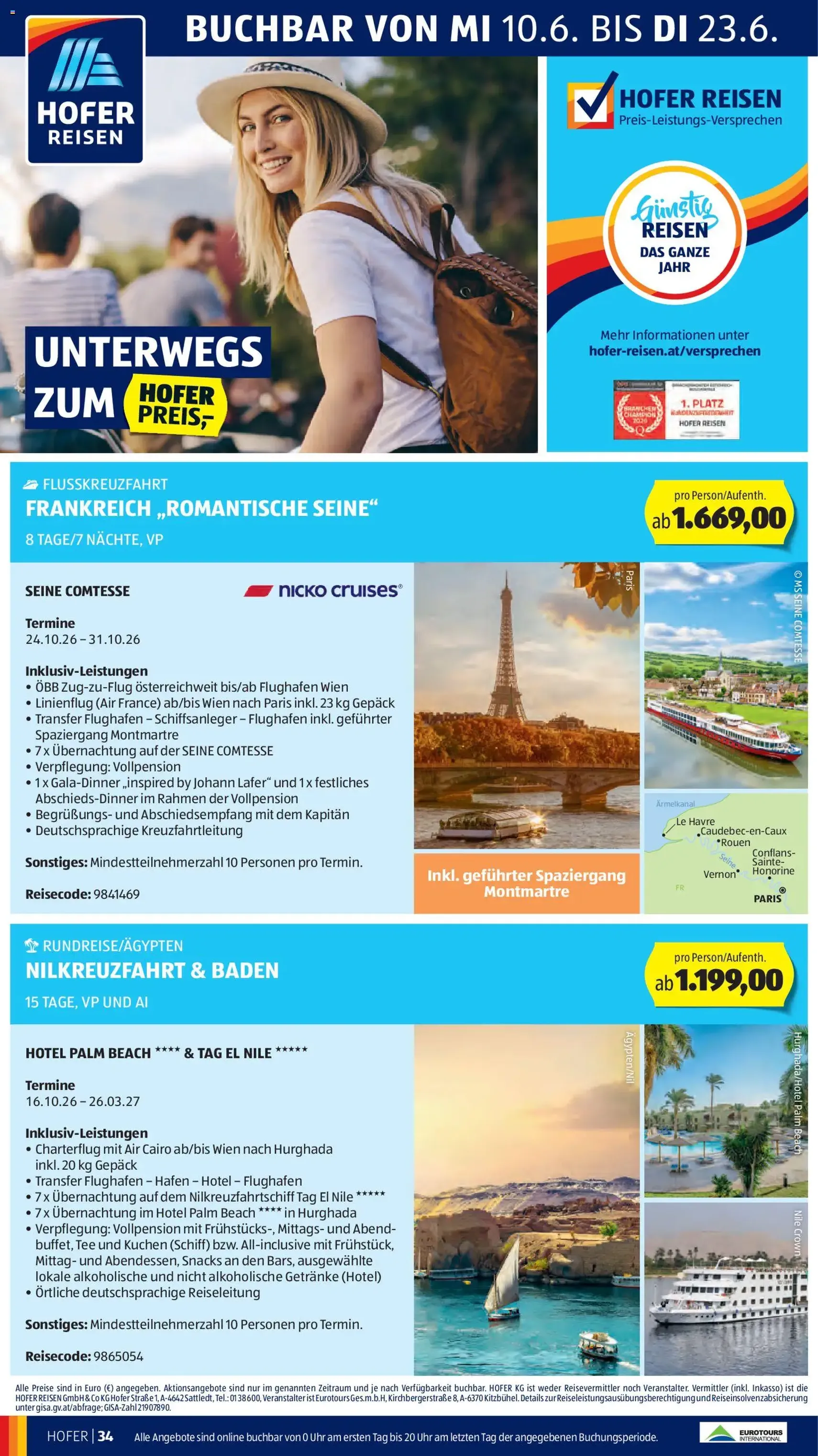 Hofer Flugblatt - Gültiger Prospekt ab 12.06.2026, Seite 38 von insgesamt 42