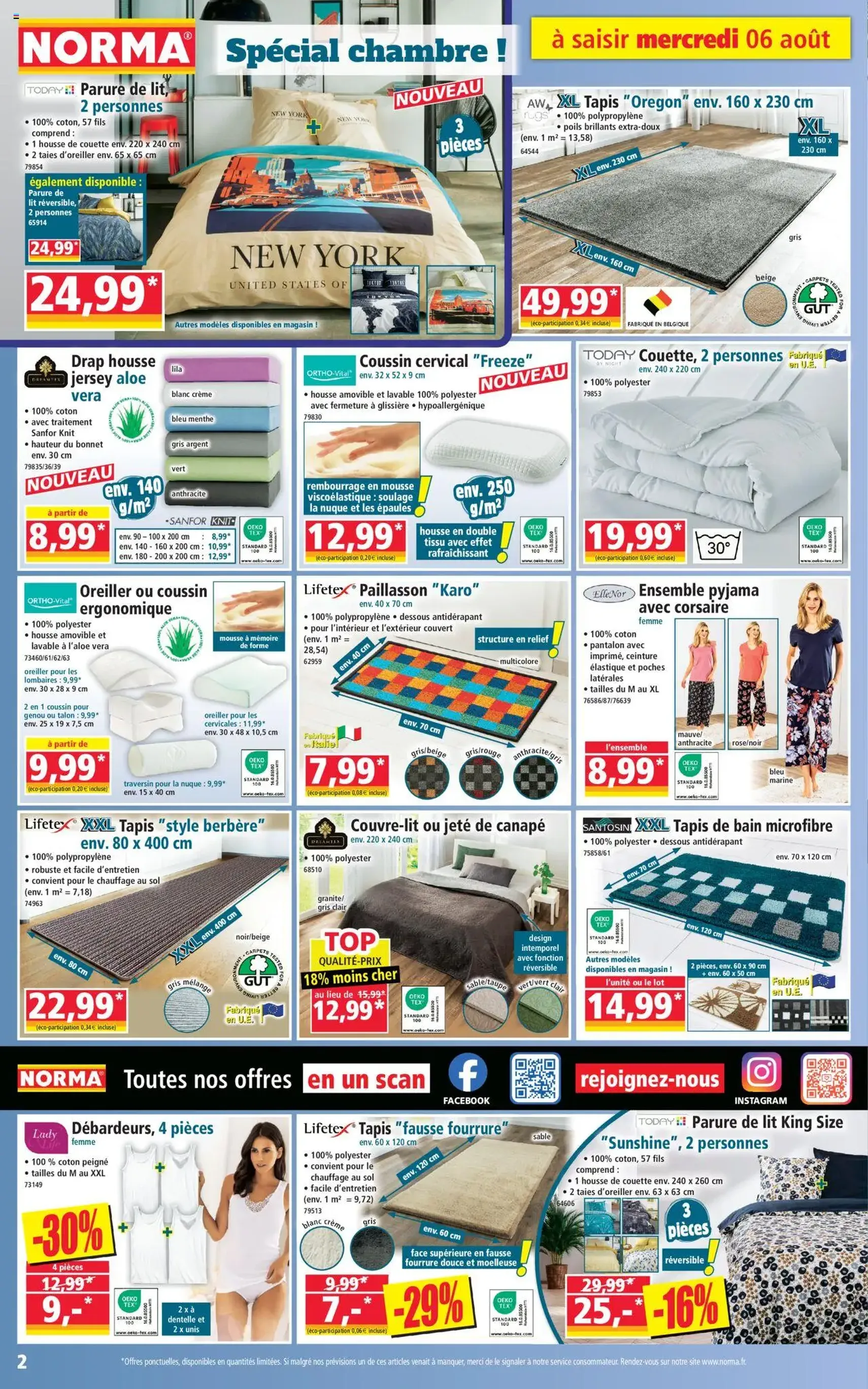 Norma catalogue - brochure valable à partir du 06/08/2025, page 2 sur 12 Norma catalogue - brochure valable à partir du 06/08/2025, page 2 sur 12