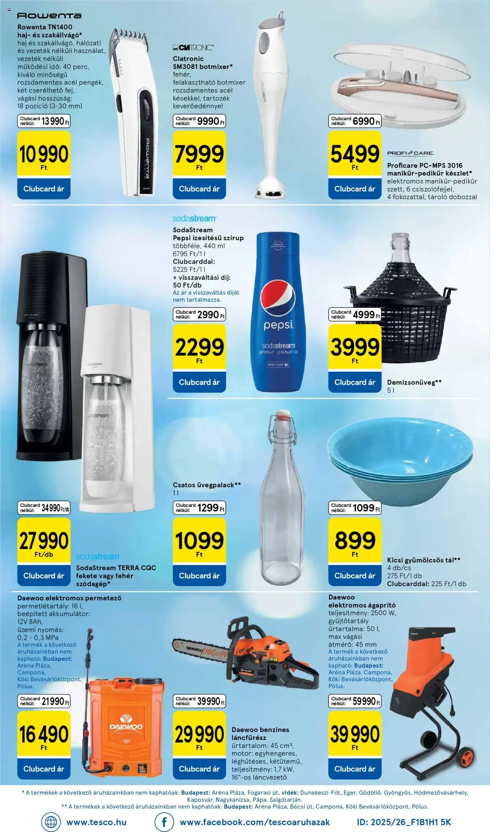 Tesco Hipermarket - Akciós újság - 2025.08.21. érvényes szórólap 32 oldal 32 oldalból