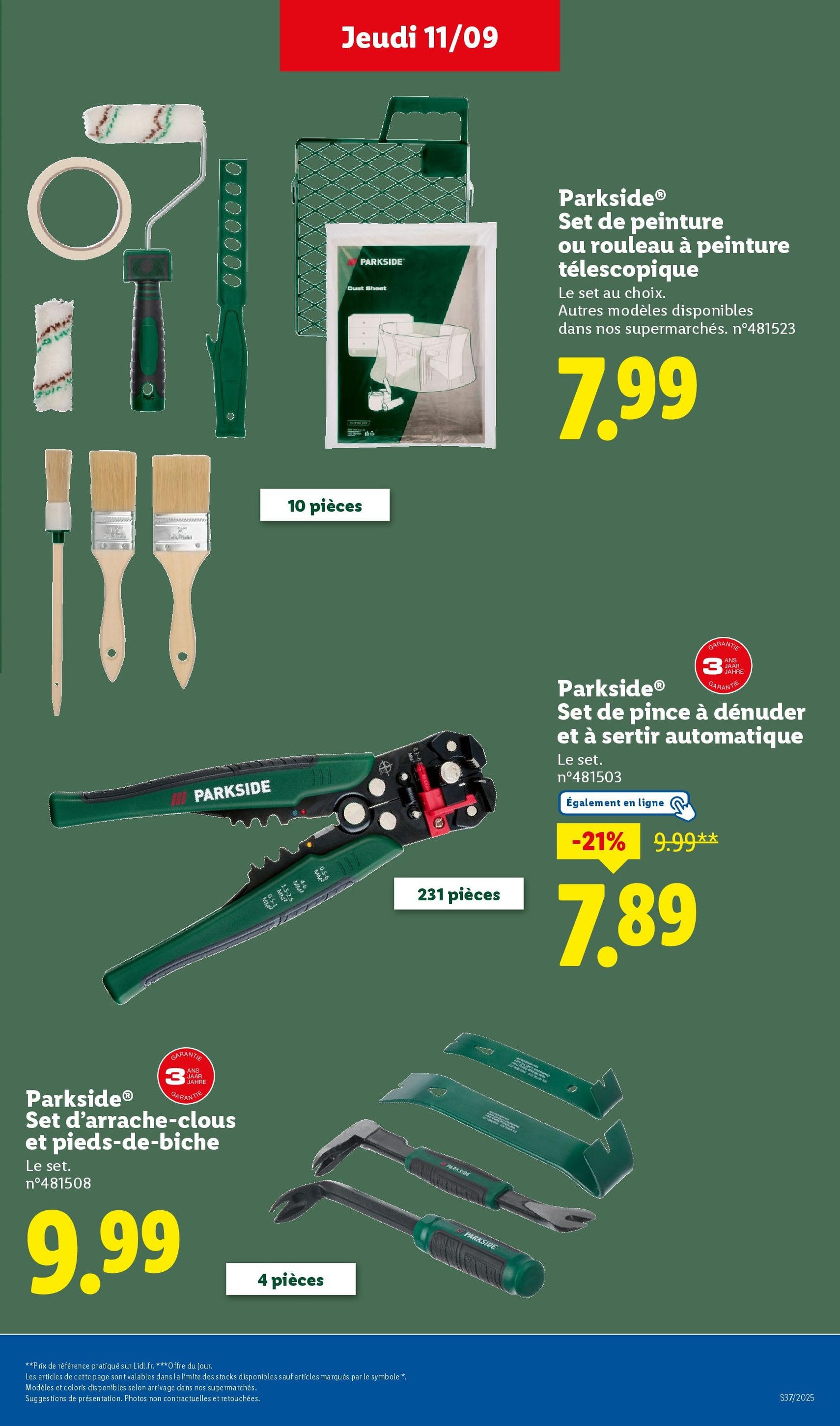 LIDL catalogue semaine 37 - brochure valable à partir du 11/09/2025, page 37 sur 76 LIDL catalogue semaine 37 - brochure valable à partir du 11/09/2025, page 37 sur 76