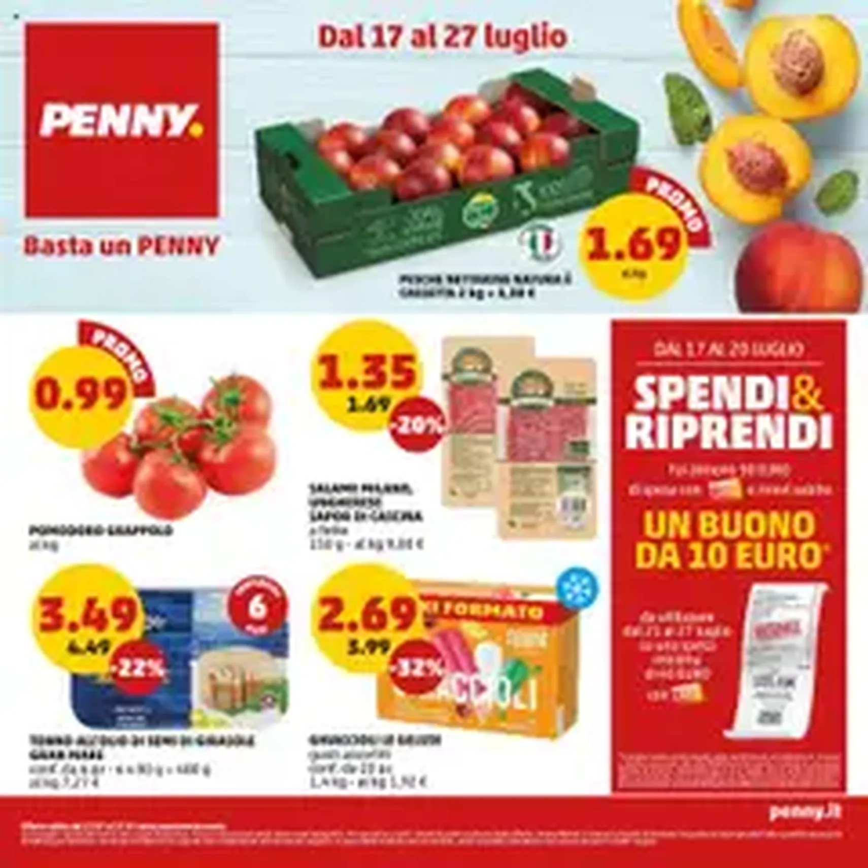 Volantino PENNY - volantino valido dal 17/07/2025 pagina 1 di 1
