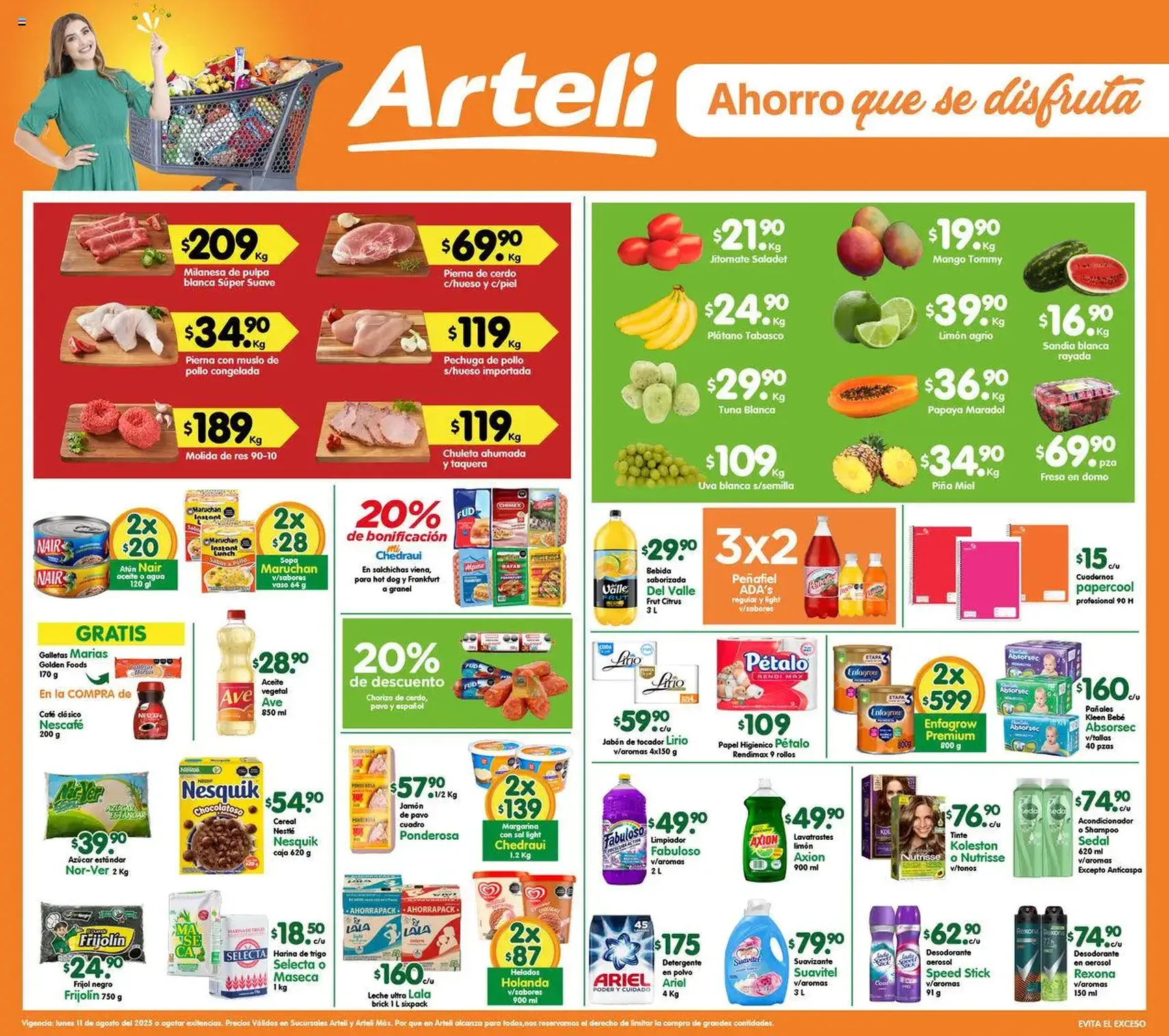 Arteli - Folleto Arteli - folleto válido desde 11/08/2025 página 1 de 1