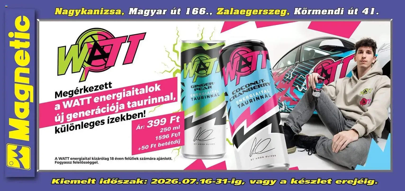 Magnetic Aktuális óriásplakátok - 2026.07.16. érvényes szórólap 5 oldal 6 oldalból