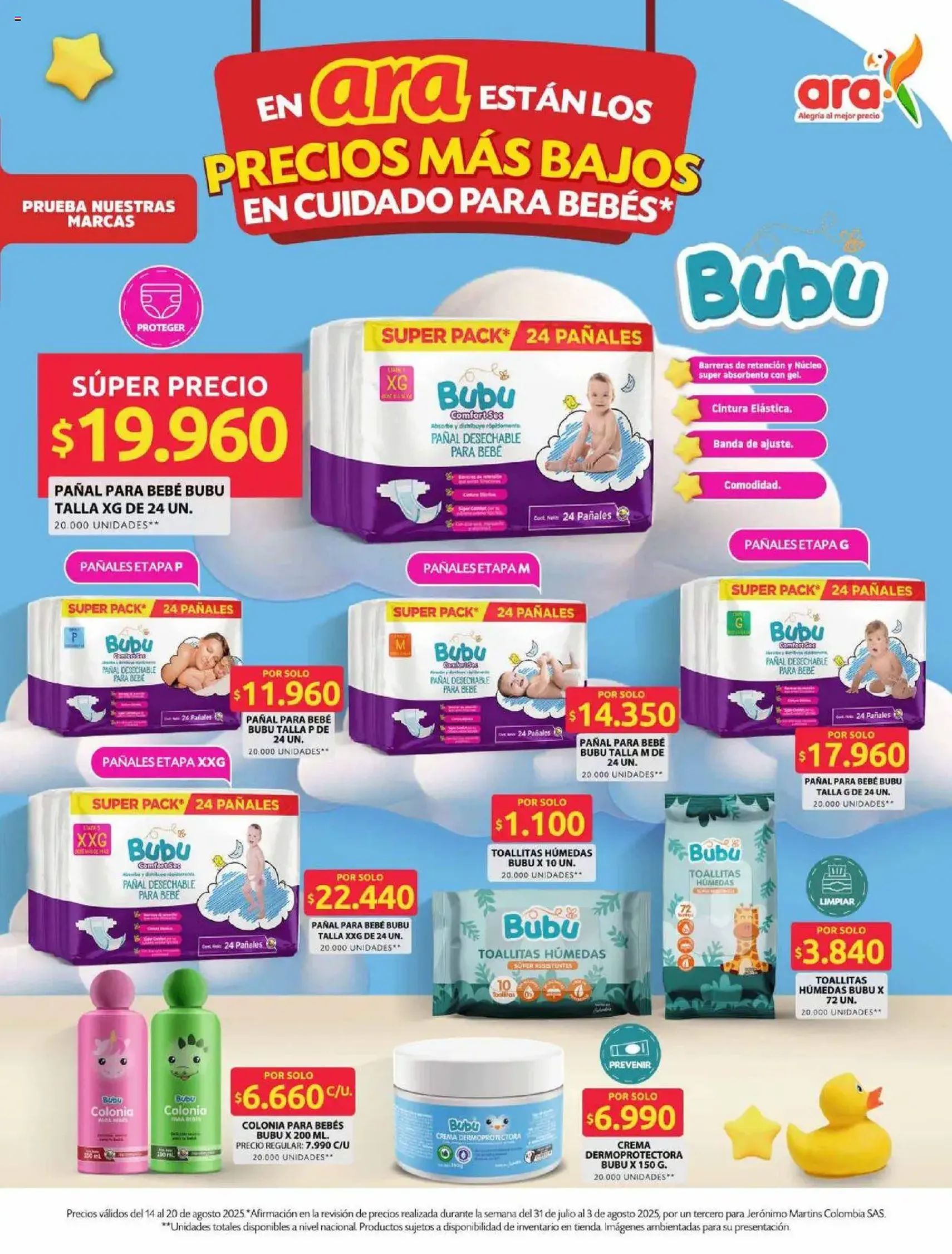 Ara - Ahorra con ofertas en productos de la canasta familiar - folleto válido desde 14/08/2025 página 5 de 10