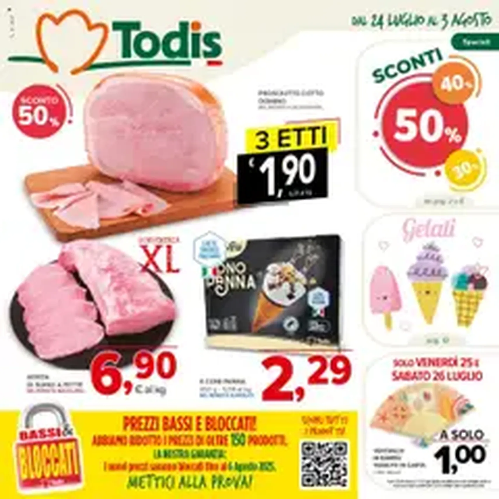 Volantino Todis - volantino valido dal 24/07/2025 pagina 1 di 1