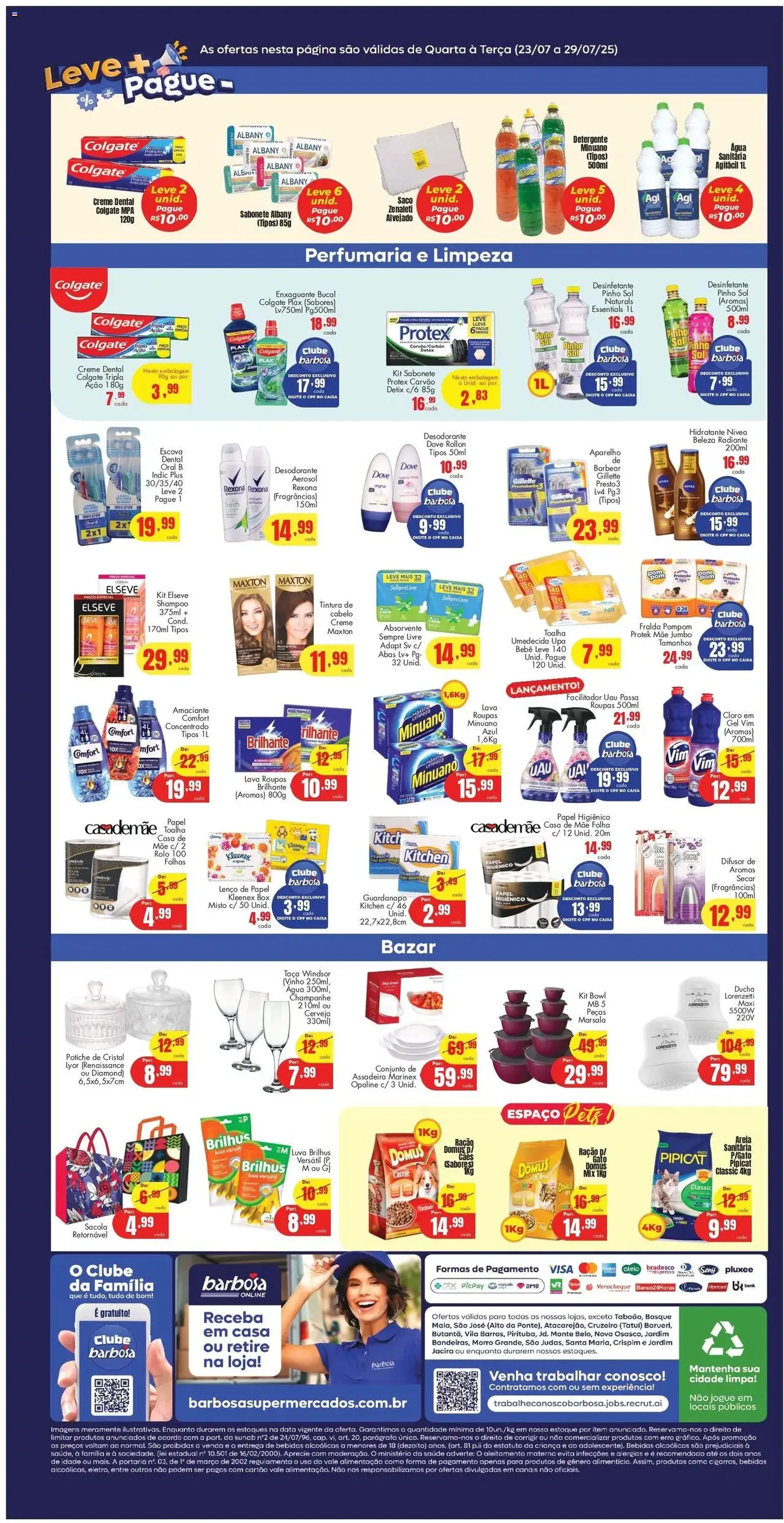 Barbosa Supermercados - Ofertas da semana - folheto válido a partir de 23/07/2025 página 4 de 4