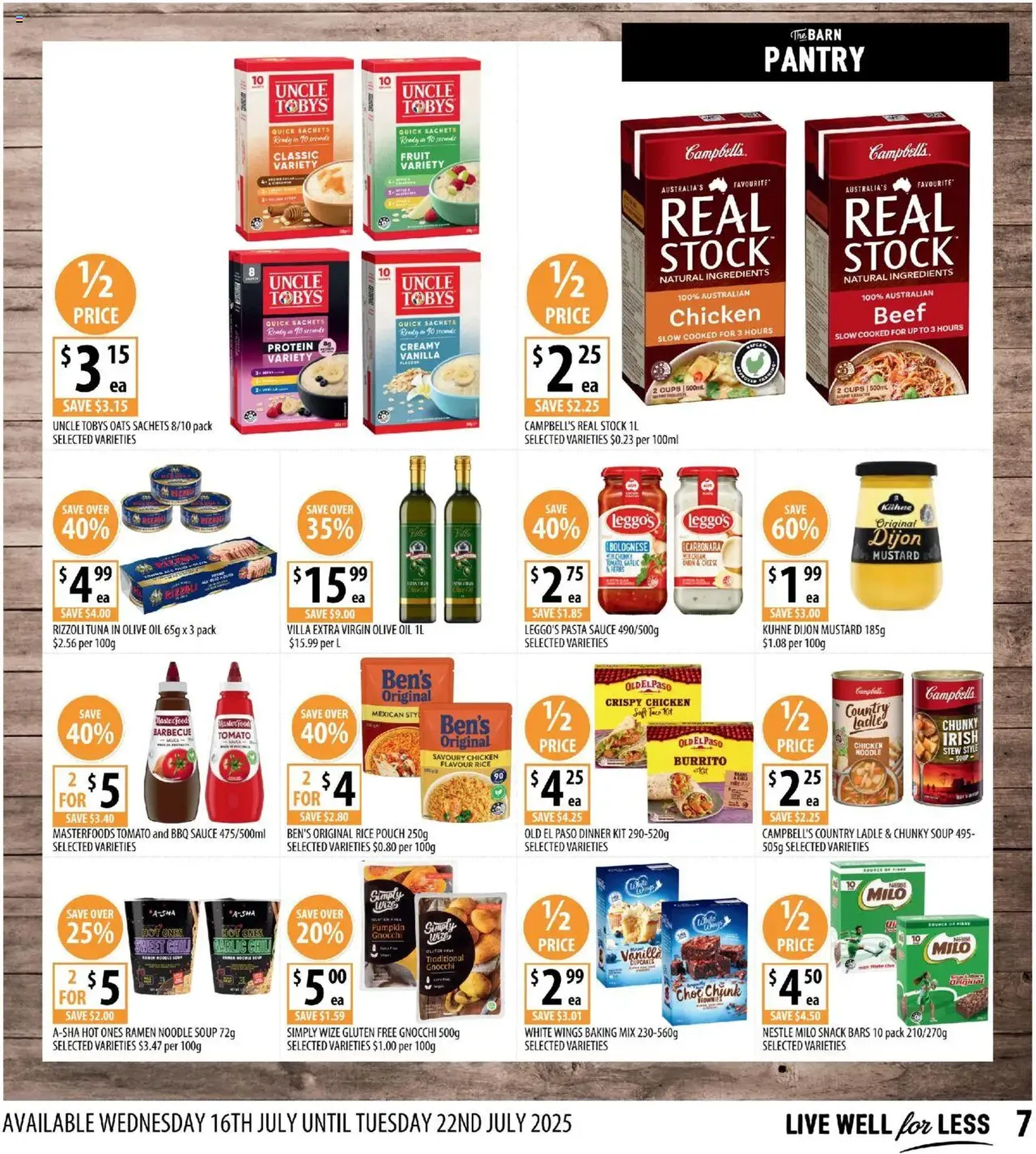 Supabarn Catalogue - valid flyer from 16/07/2025, page 7 of 12 Supabarn Catalogue - valid flyer from 16/07/2025, page 7 of 12