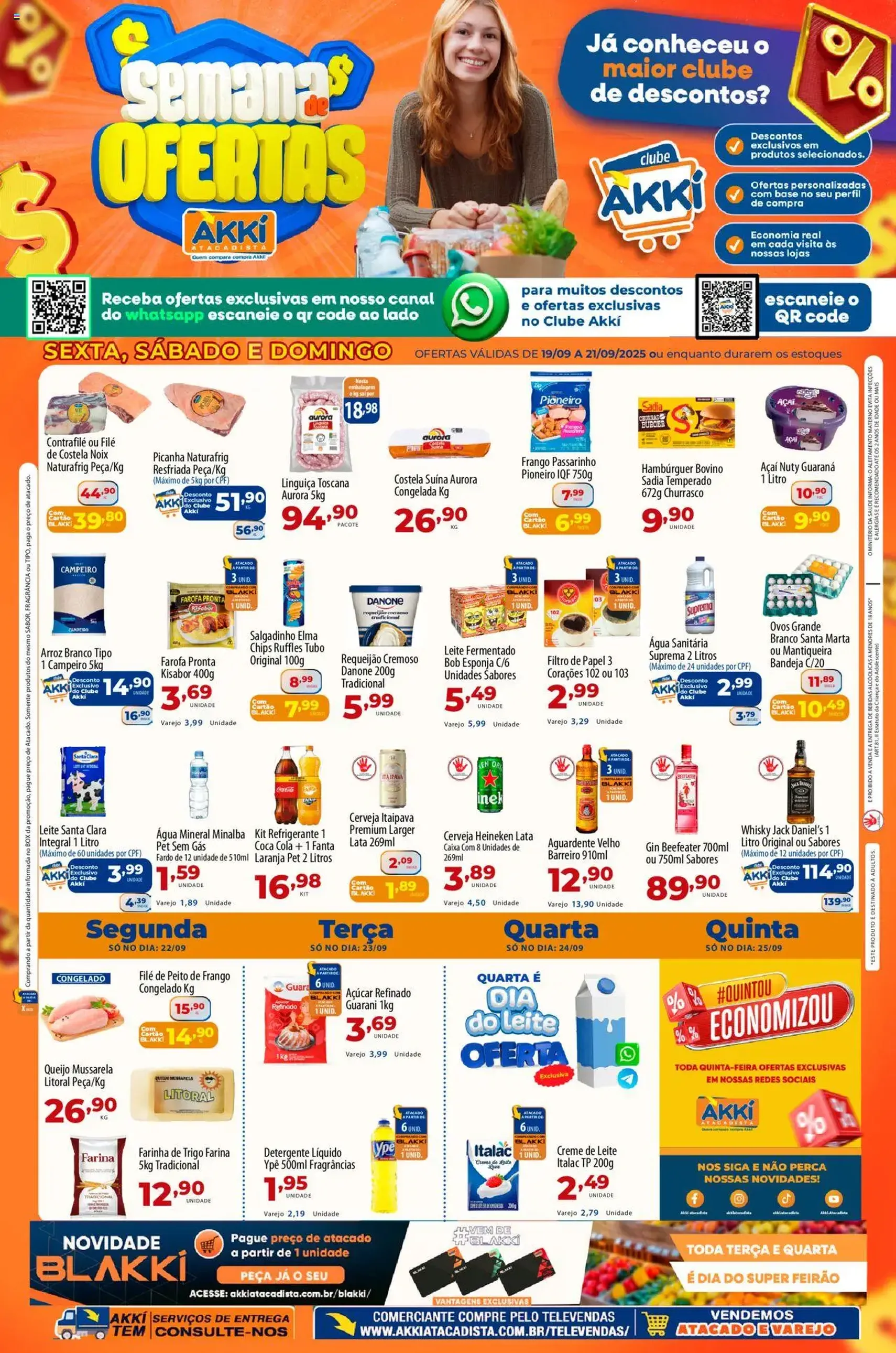 Akki Atacadista - Ofertas da semana - folheto válido a partir de 19/09/2025 página 1 de 1