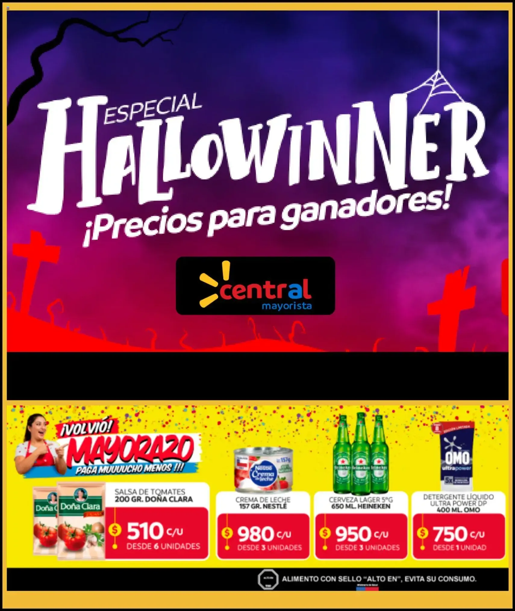 Central Mayorista ofertas - folleto válido desde 28.10.2025 página 1 de 7 Central Mayorista ofertas - folleto válido desde 28.10.2025 página 1 de 7