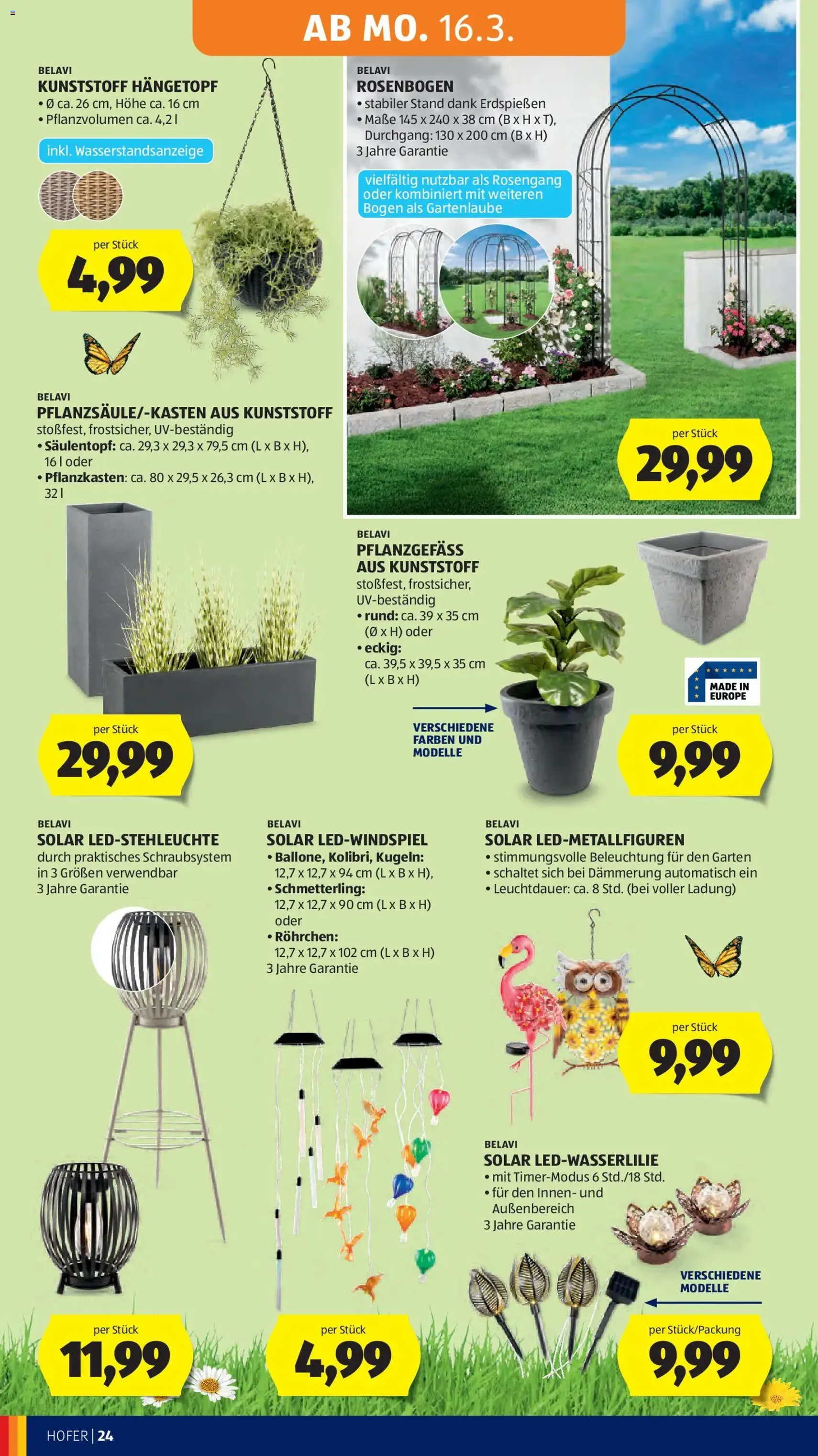 Hofer Flugblatt - Gültiger Prospekt ab 11.03.2026, Seite 31 von insgesamt 48