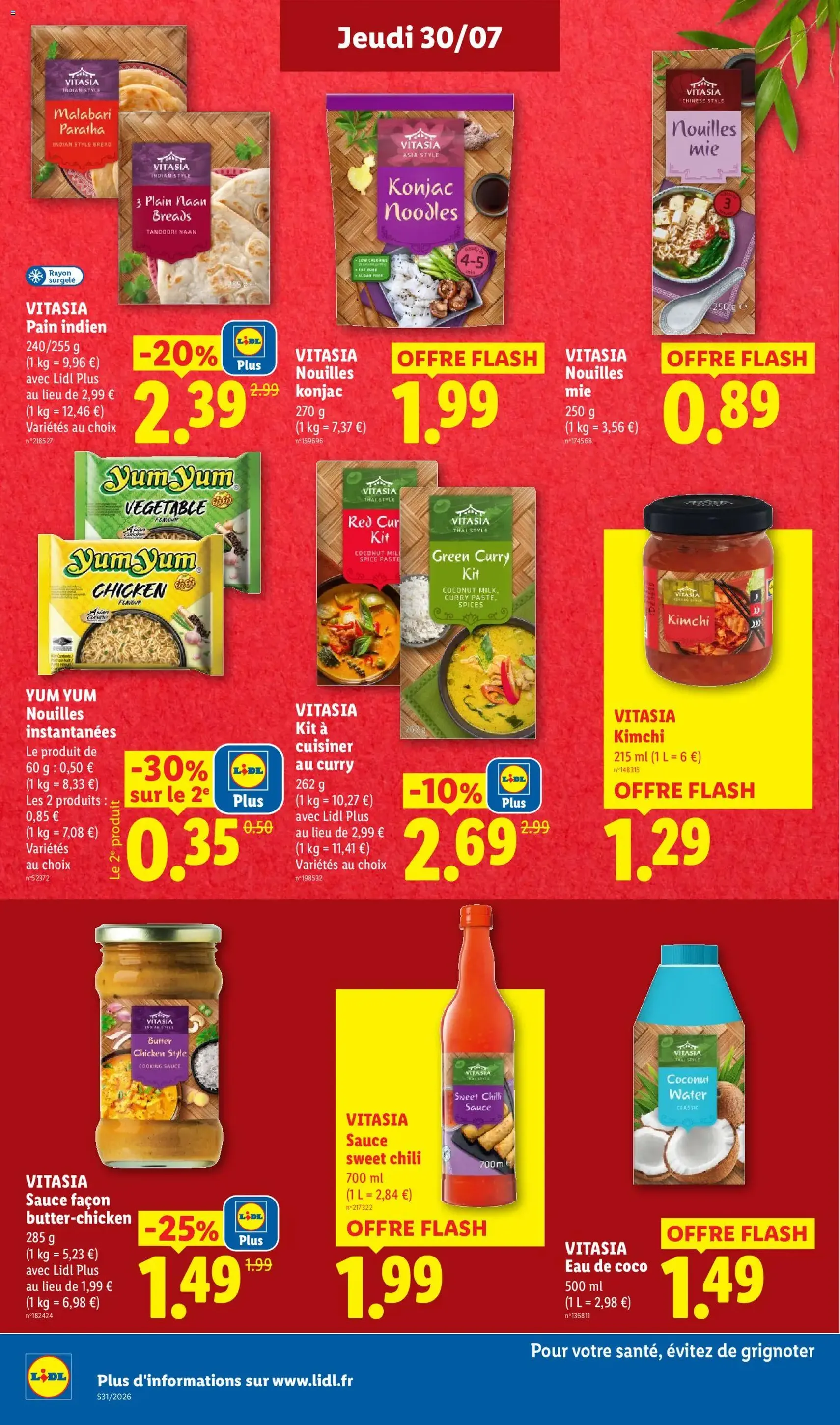 LIDL catalogue - brochure valable à partir du 30/07/2026, page 18 sur 59