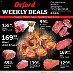 Oxford Freshmarket Specials - Flyer preview valid from 06/08/2025