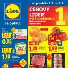 Lidl leták - náhľad letáku platný od 02.02.2026