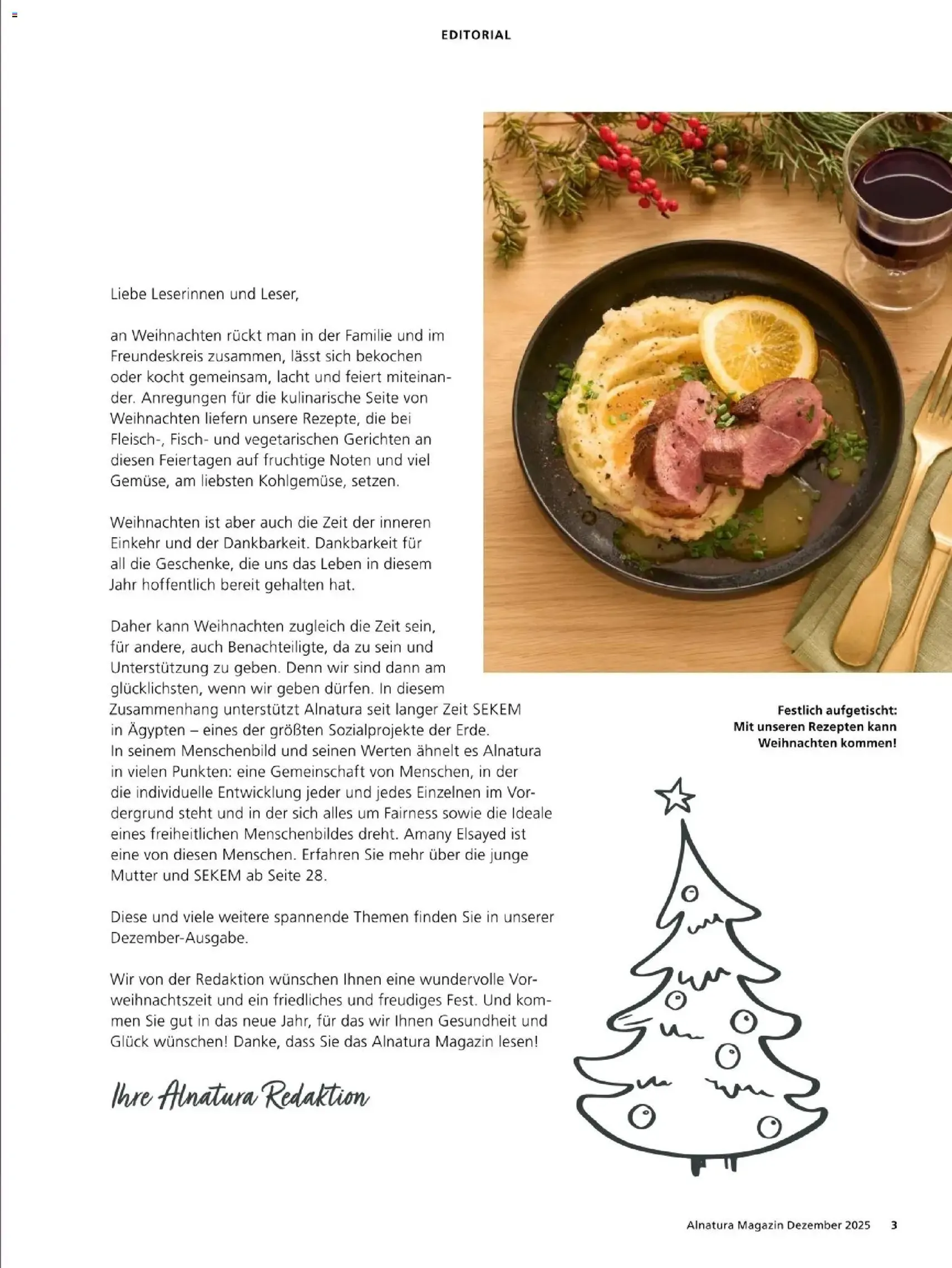 Alnatura Prospekt - Gültiger Prospekt ab 01.12.2025, Seite 3 von insgesamt 64