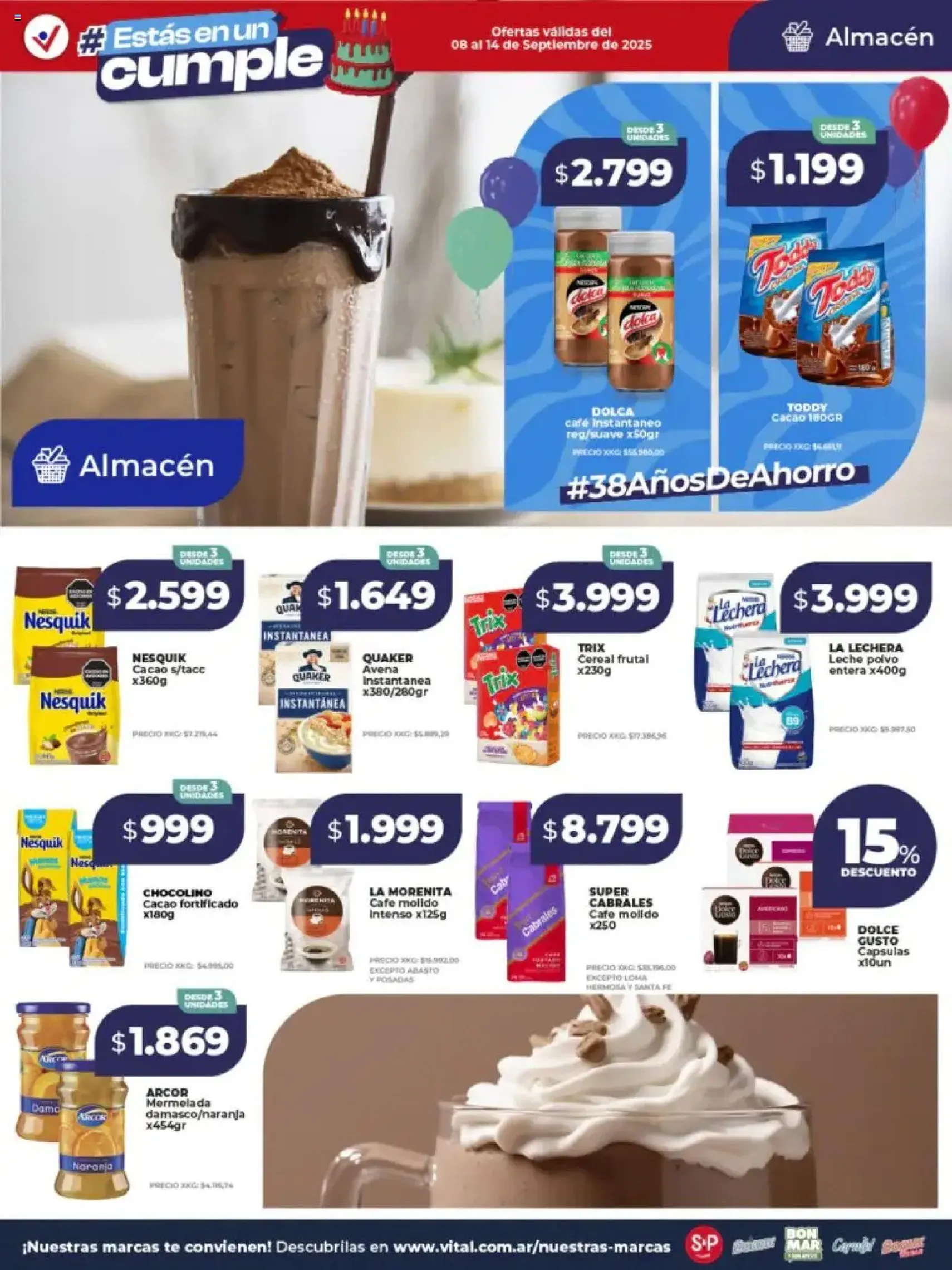 Vital ofertas - folleto válido desde 08/09/2025 página 16 de 21 Vital ofertas - folleto válido desde 08/09/2025 página 16 de 21