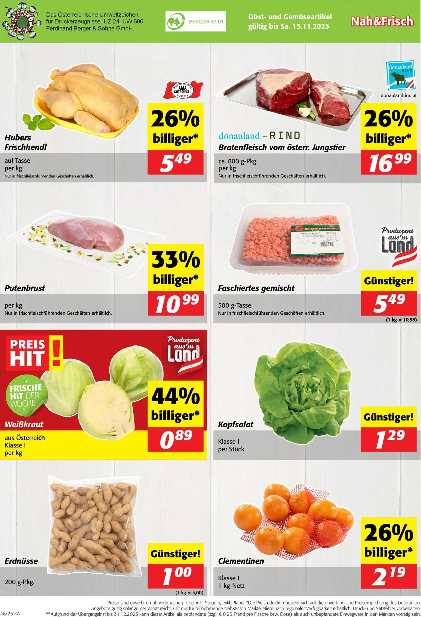 Nah und Frisch Flugblatt - Gültiger Prospekt ab 12.11.2025, Seite 8 von insgesamt 8