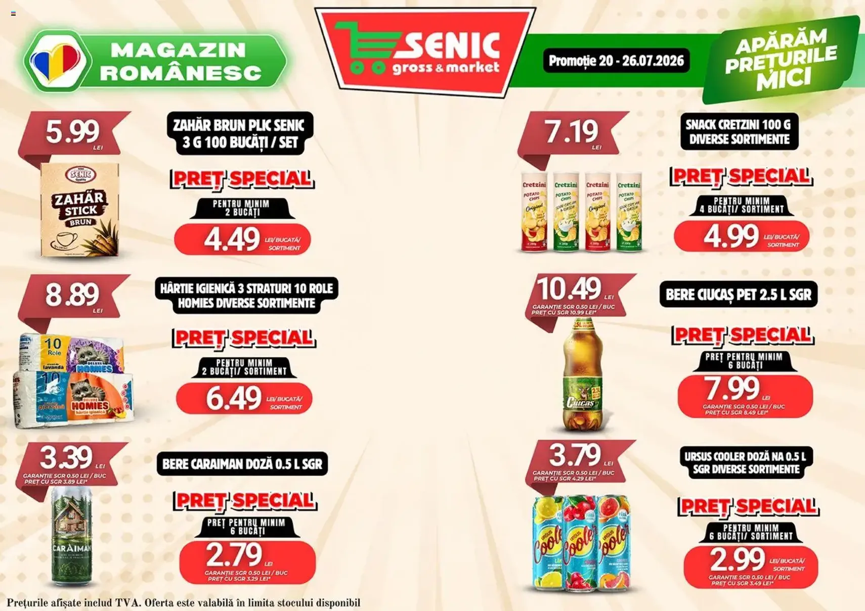 Senic Catalog - cataloage valabile începând cu 20.07.2026 pagina 3 din 8