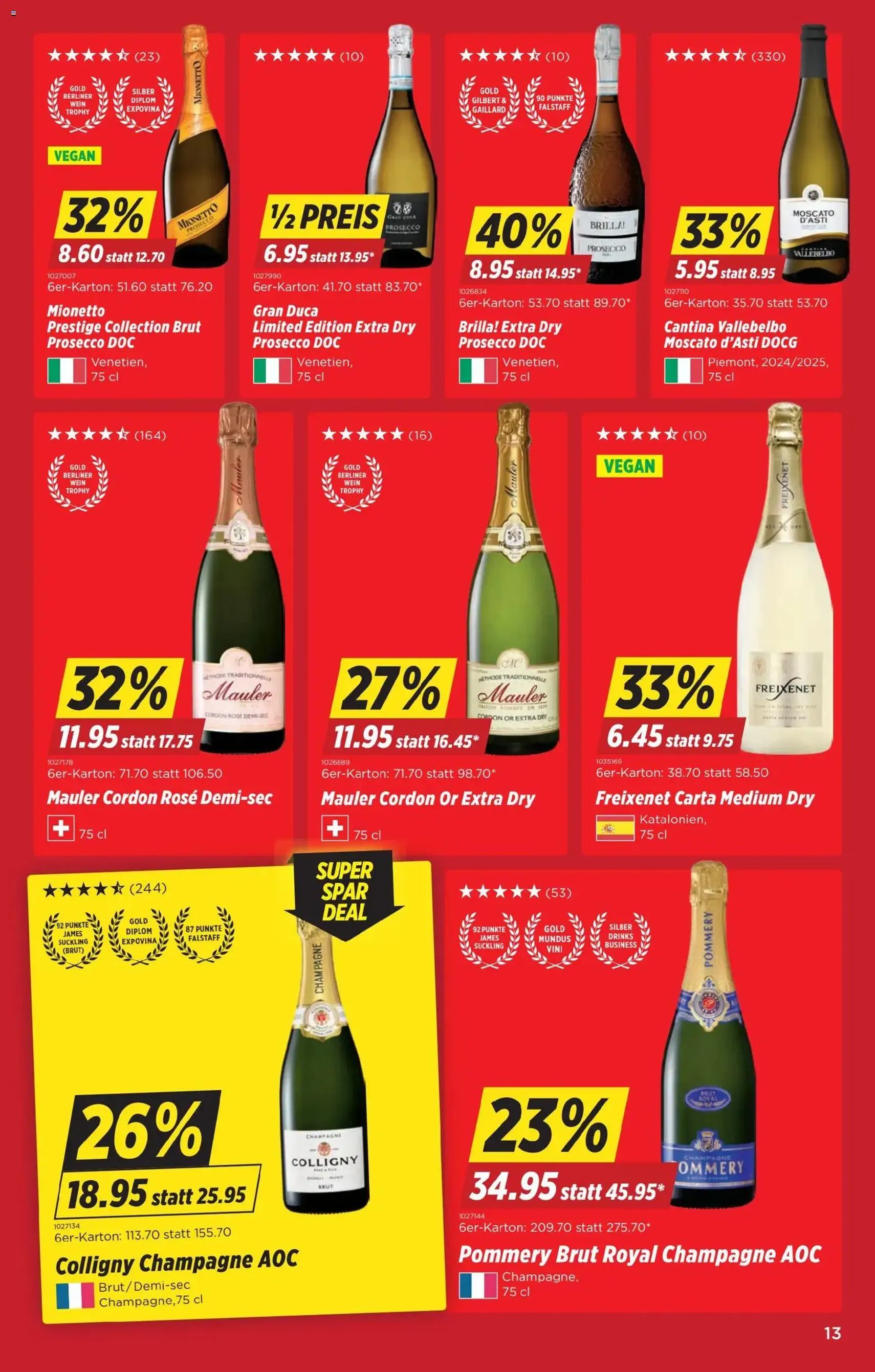 Denner Aktionen - Gültiger Prospekt ab 11.11.2025, Seite 13 von insgesamt 24