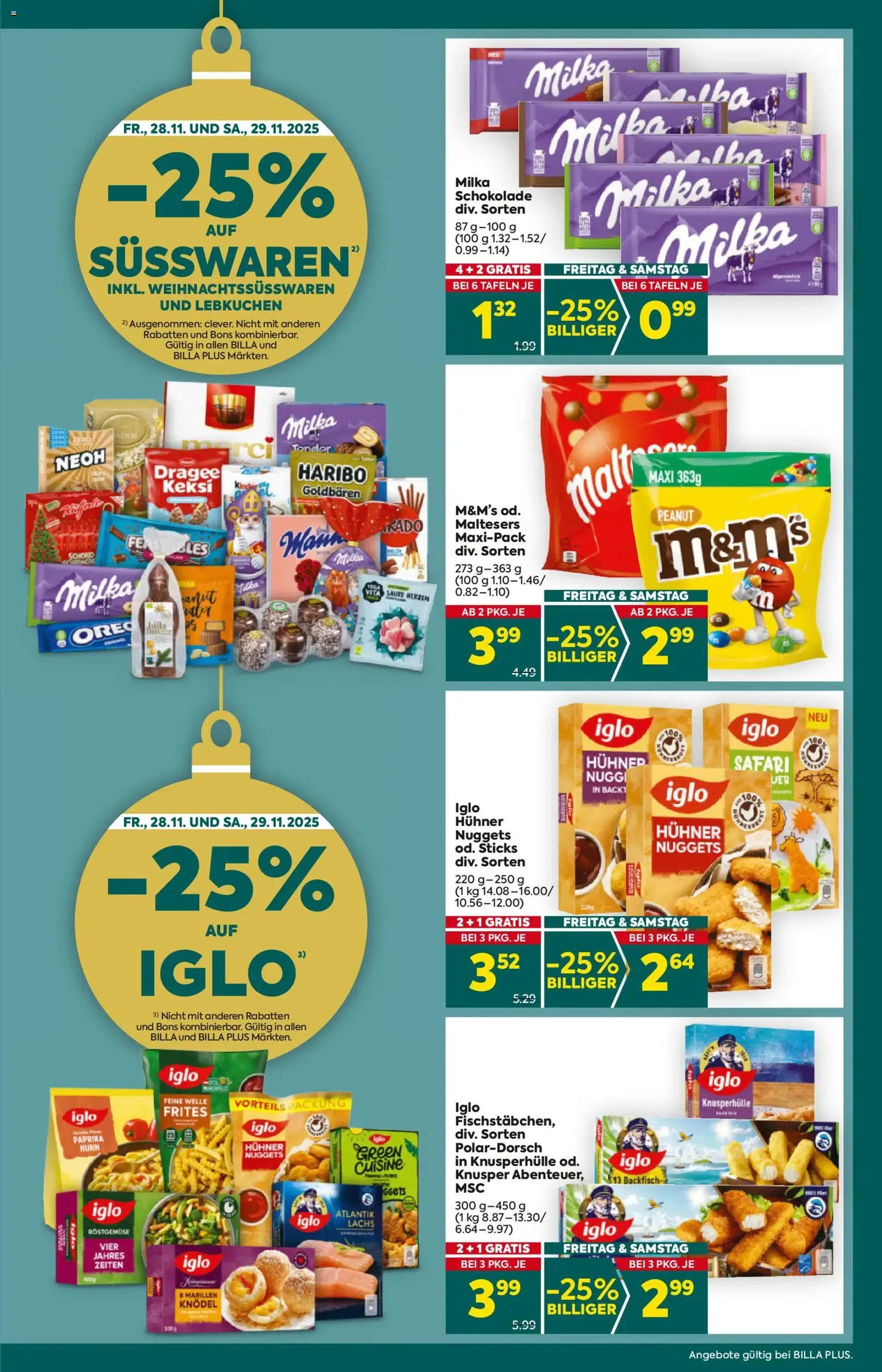 Billa Plus Flugblatt - Gültiger Prospekt ab 27.11.2025, Seite 3 von insgesamt 20