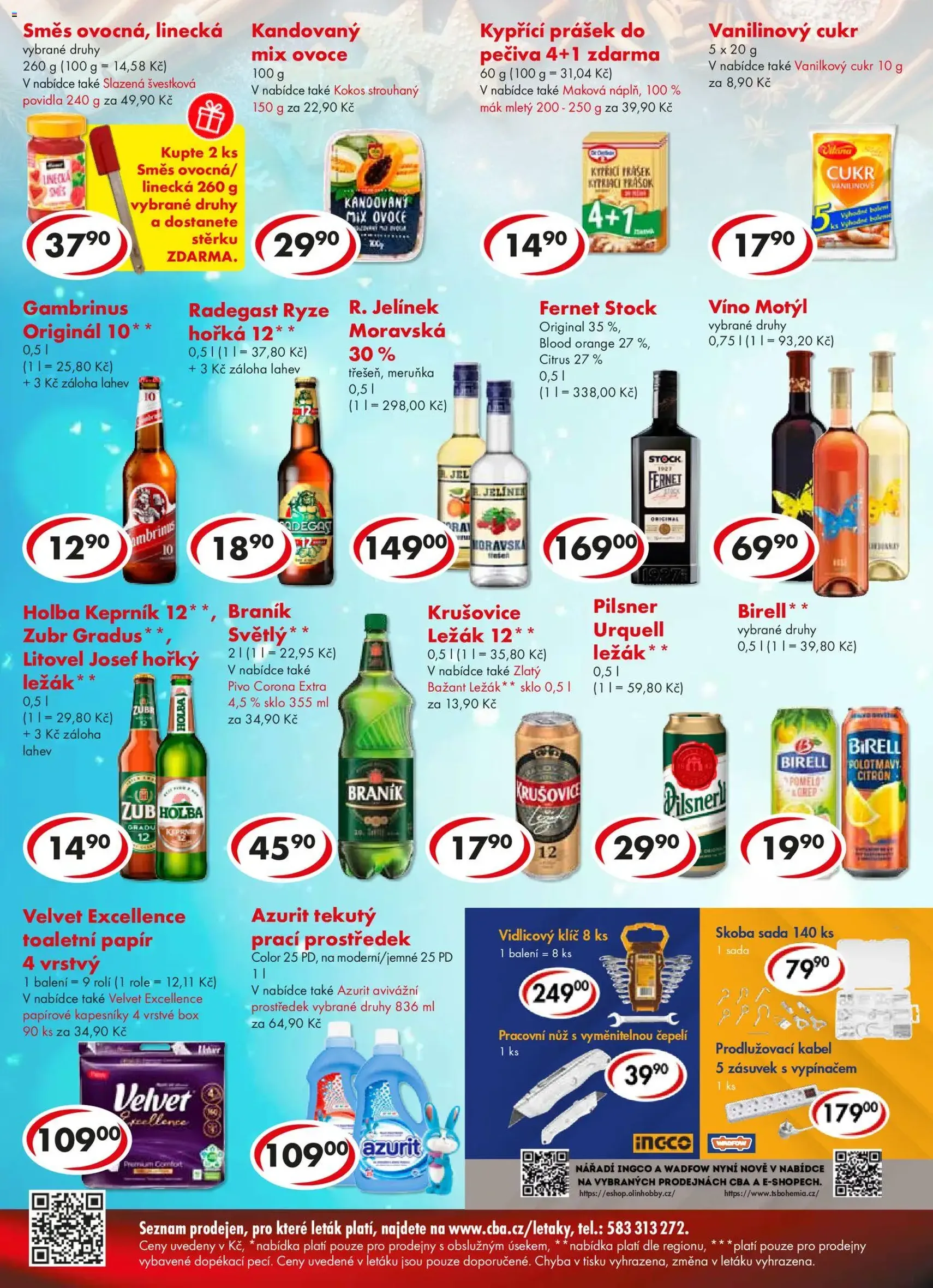 CBA leták - platný leták od 26.11.2025 strana 6 z 6