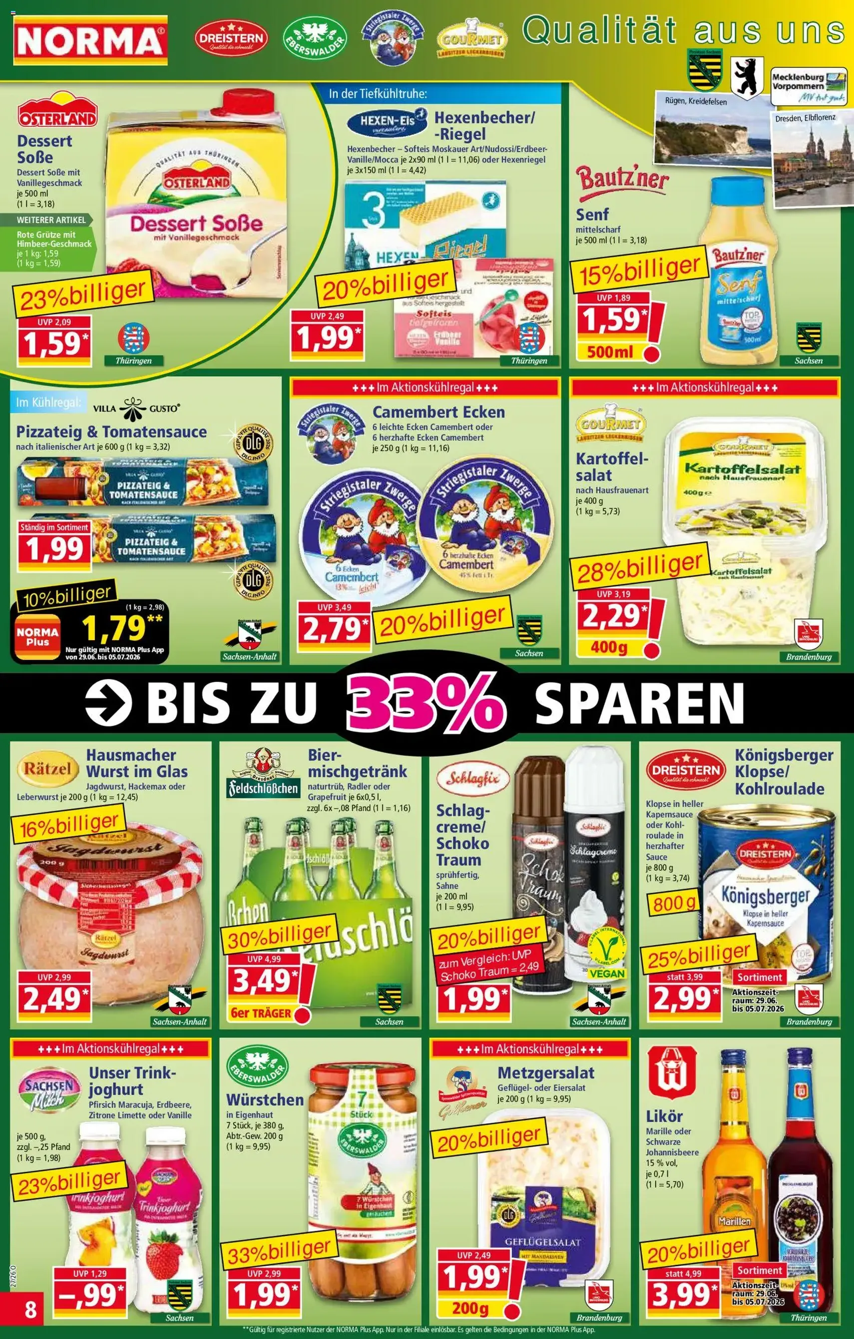 Norma Prospekt - Gültiger Prospekt ab 29.06.2026, Seite 8 von insgesamt 19