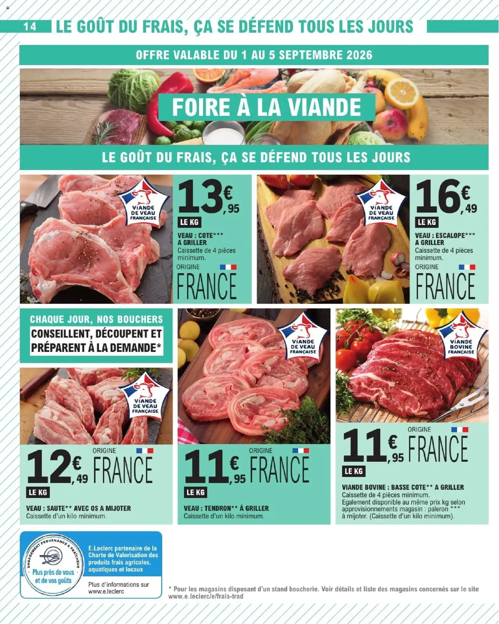 E.Leclerc catalogue - brochure valable à partir du 01/09/2026, page 14 sur 56
