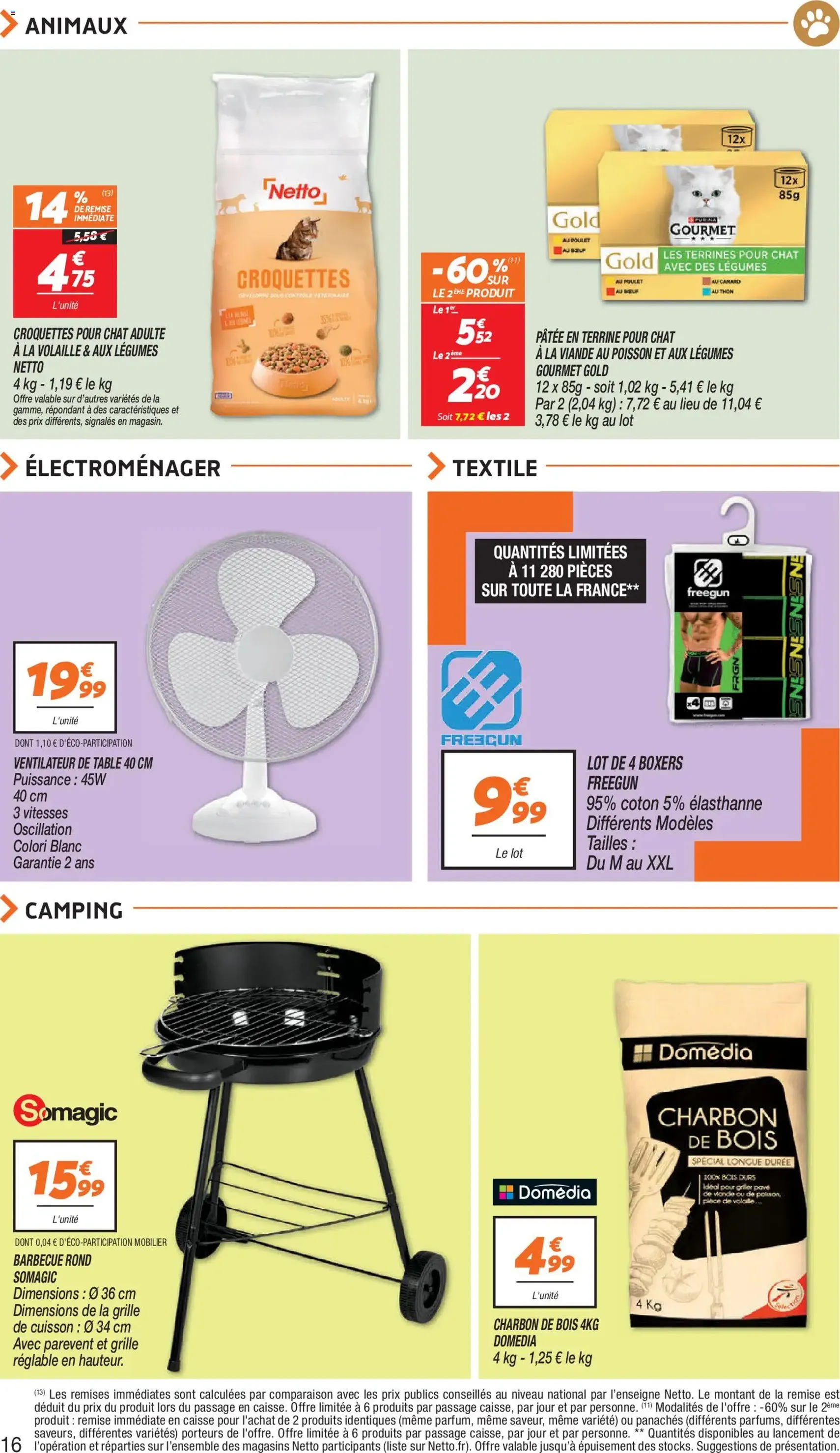 Netto - c'est immanquable - brochure valable à partir du 12/05/2026, page 16 sur 18