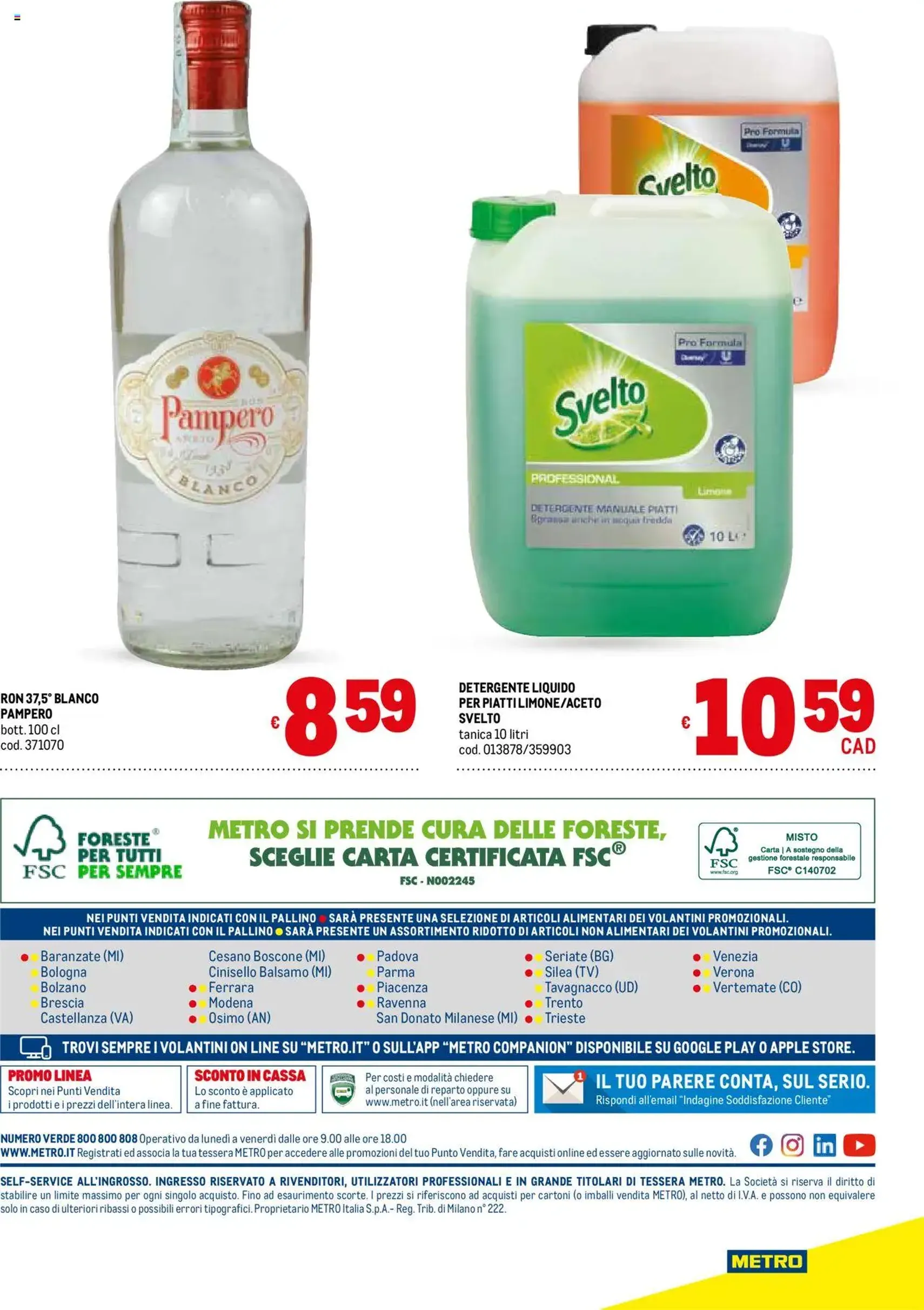 Volantino Metro - volantino valido dal 12/06/2025 pagina 32 di 33 Volantino Metro - volantino valido dal 12/06/2025 pagina 32 di 33