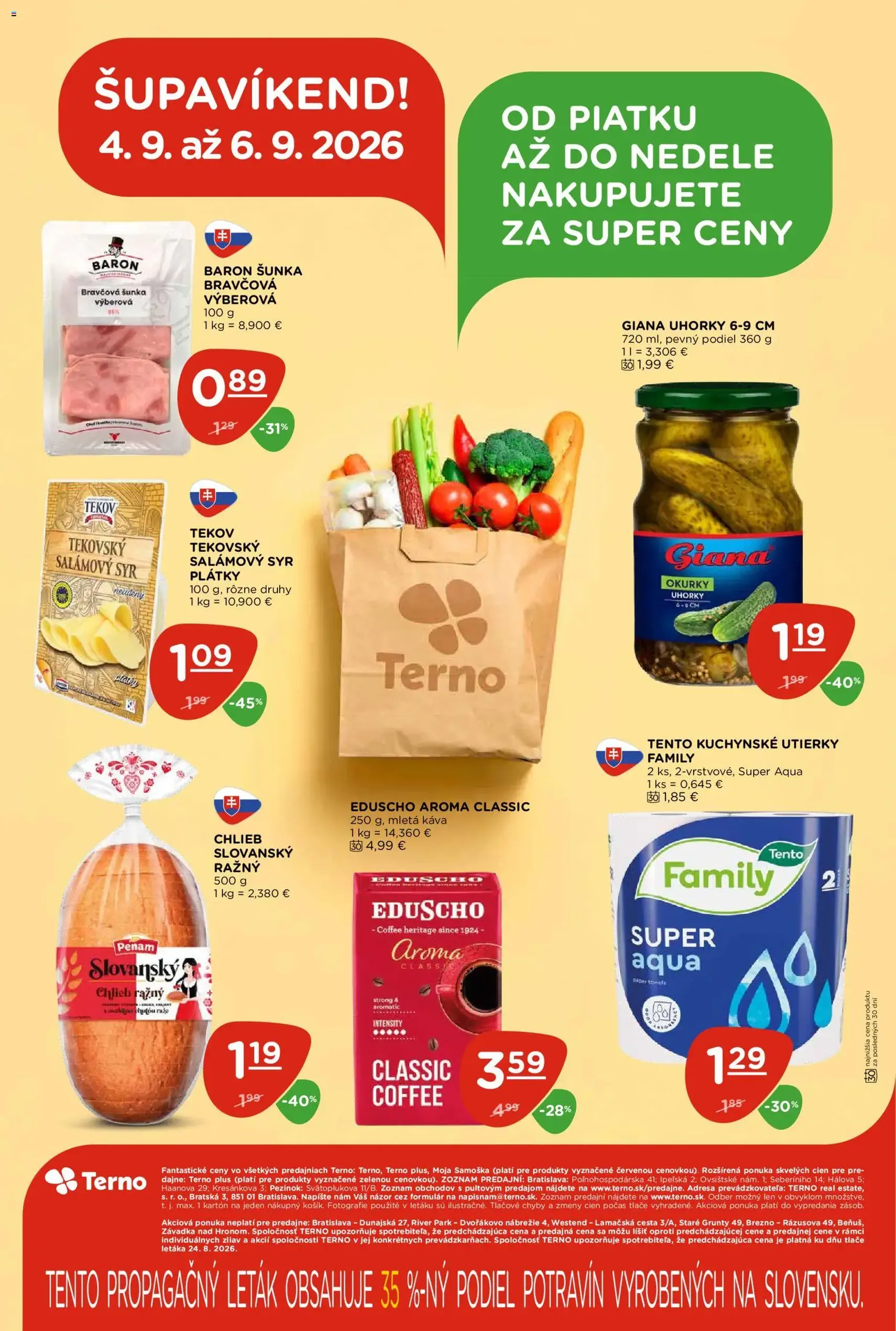 Terno leták - platný leták od 03.09.2026 strana 28 z 28